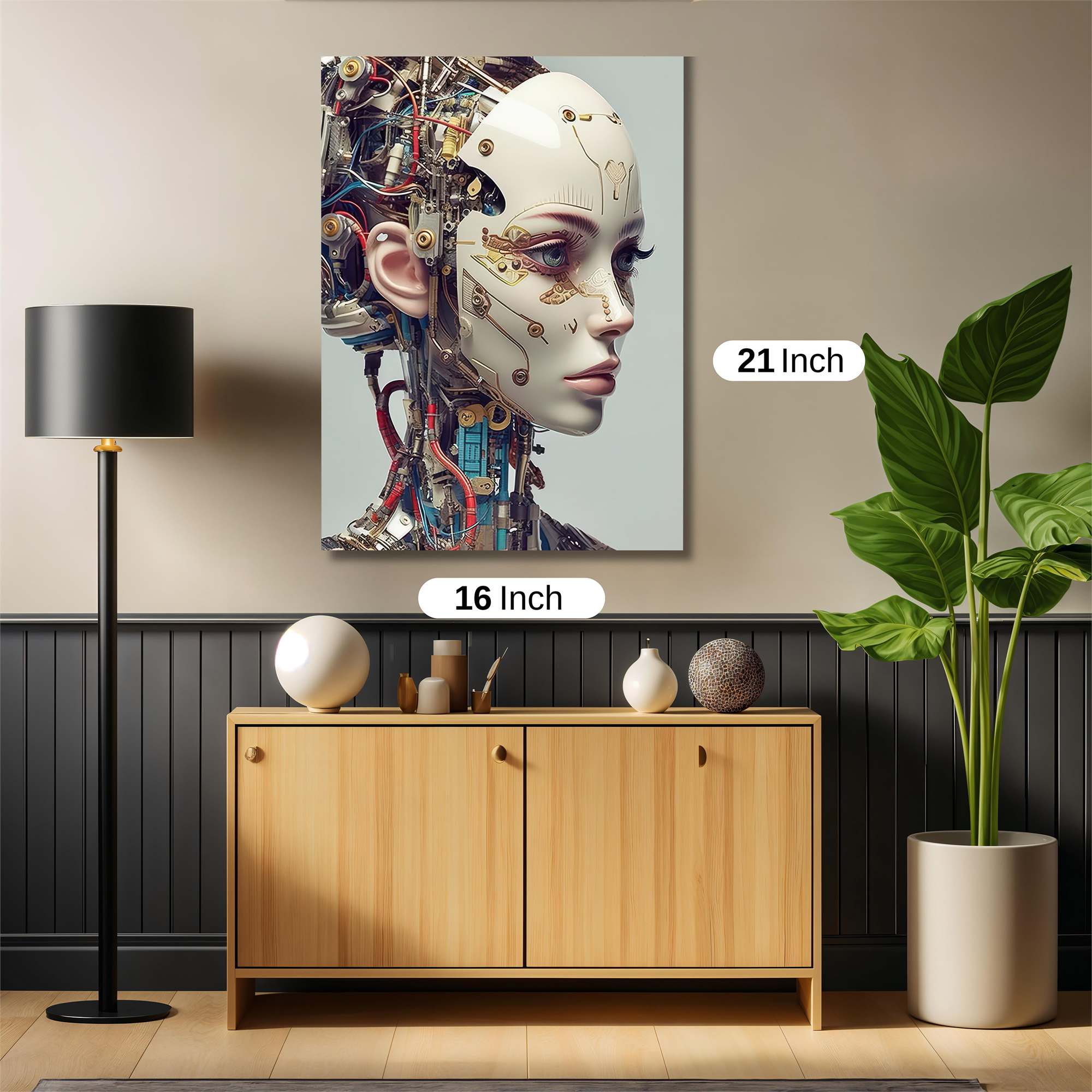 Cyber Enigma Safe Wall Magnetic / M