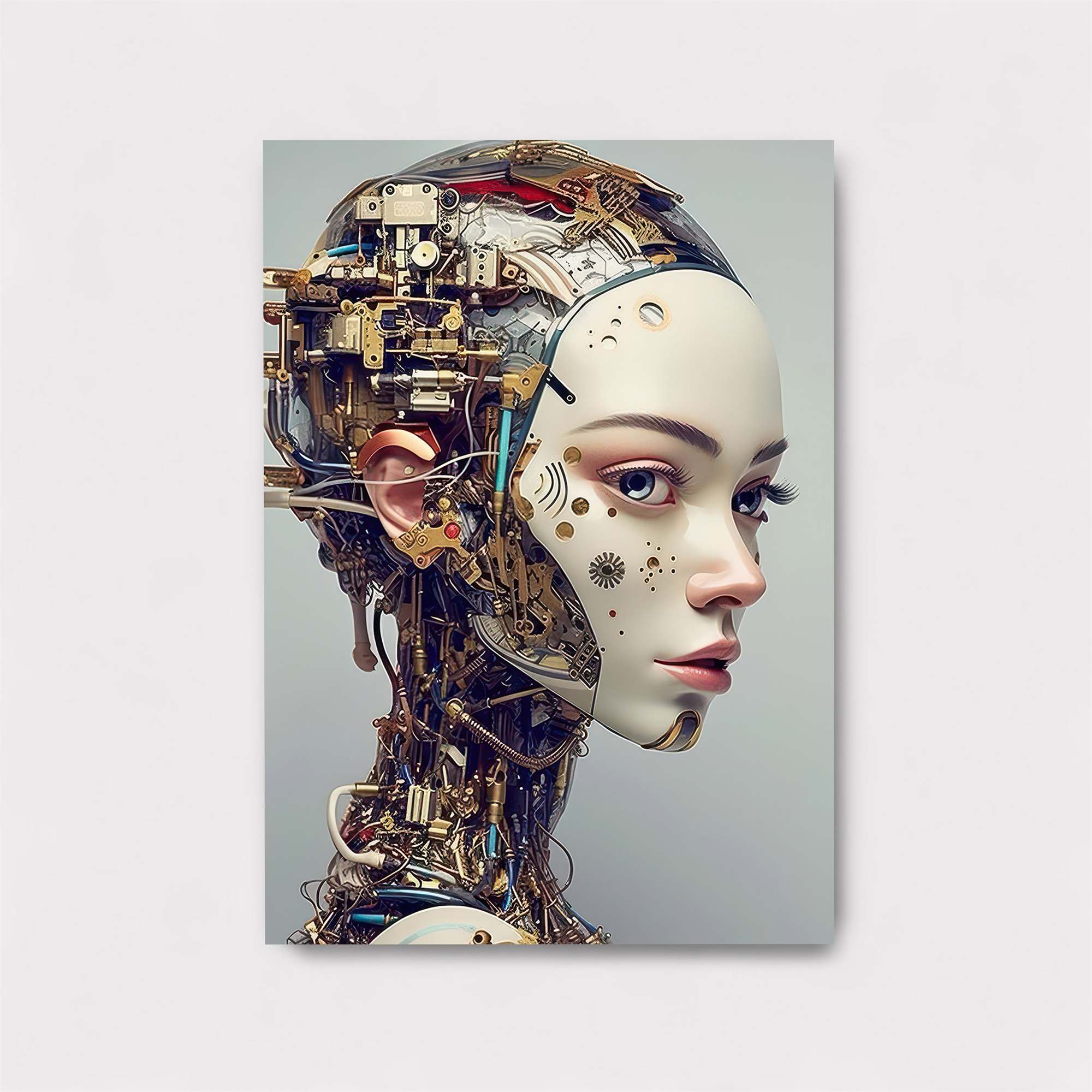 Cyber Serenity Safe Wall Magnetic / M