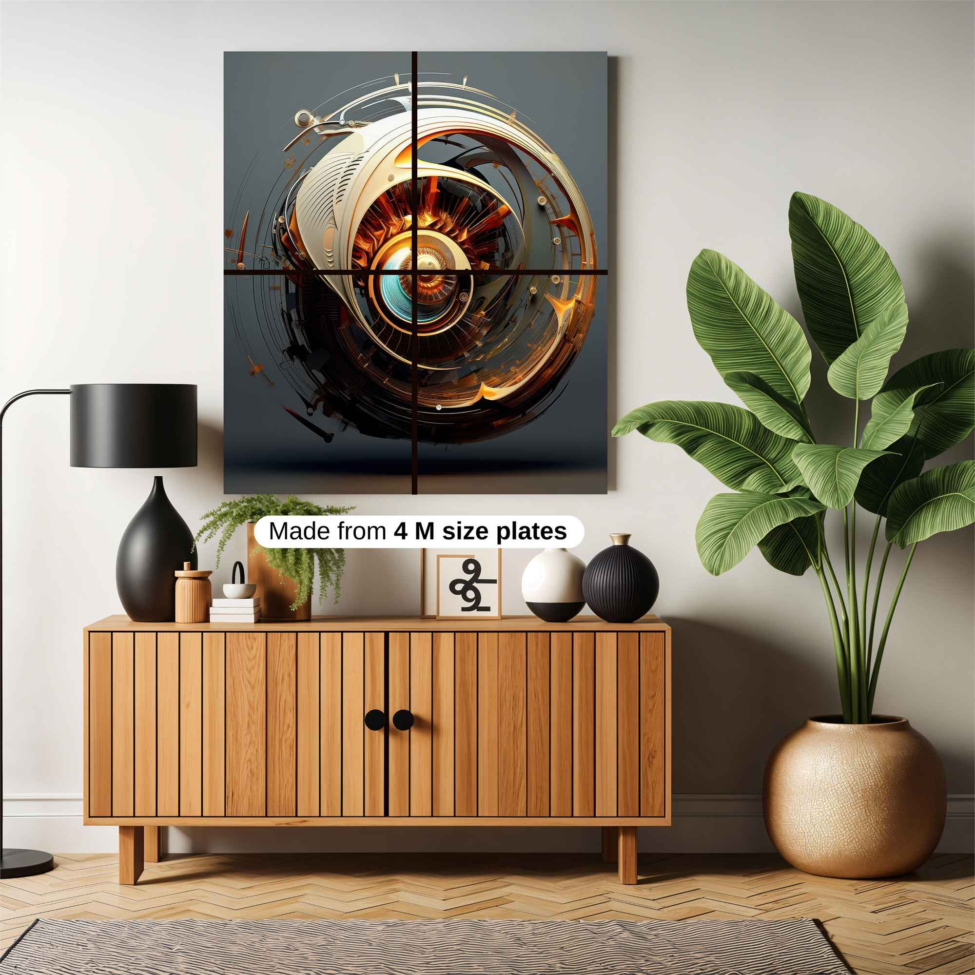 Monk Serenity Safe Wall Magnetic / M