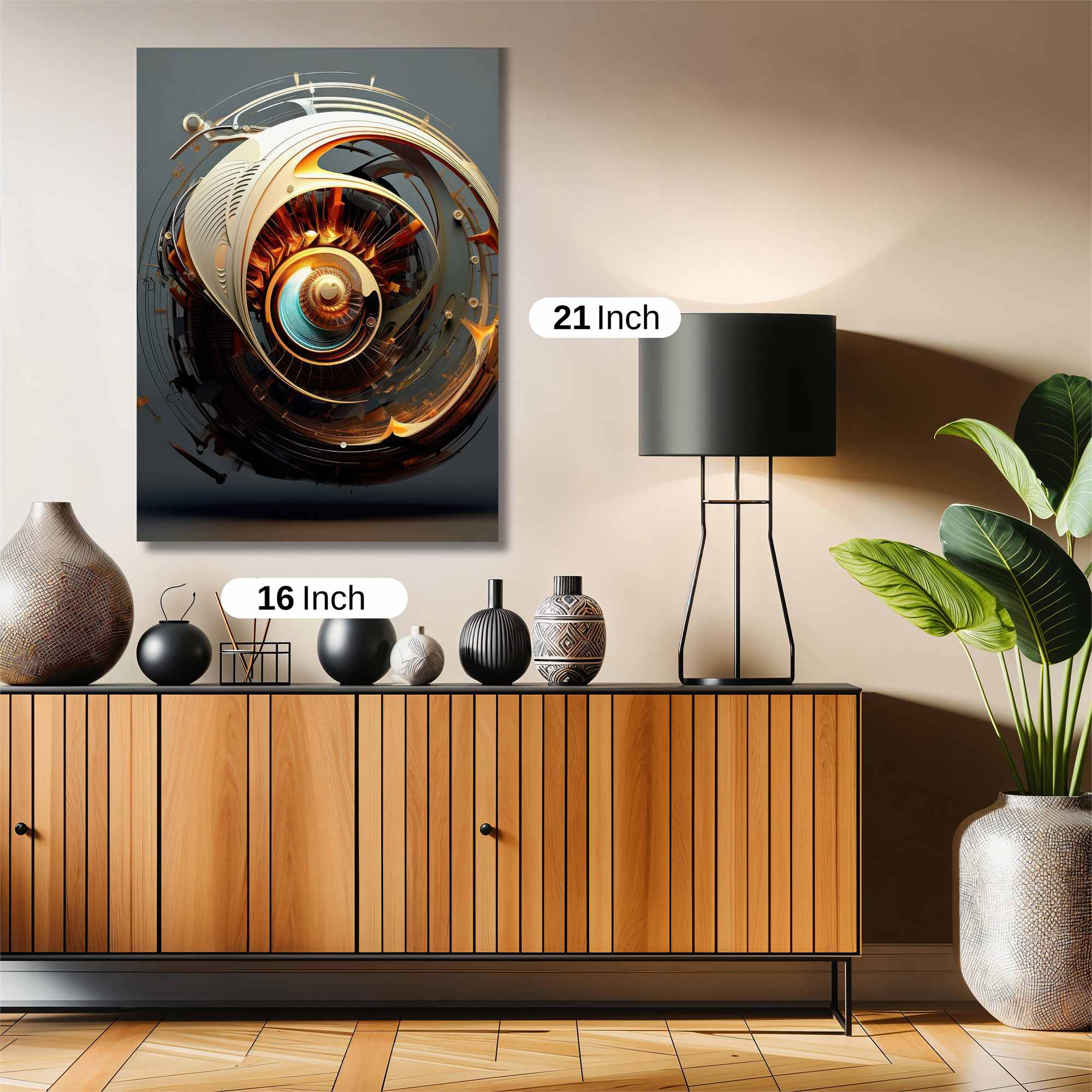 Monk Serenity Safe Wall Magnetic / M