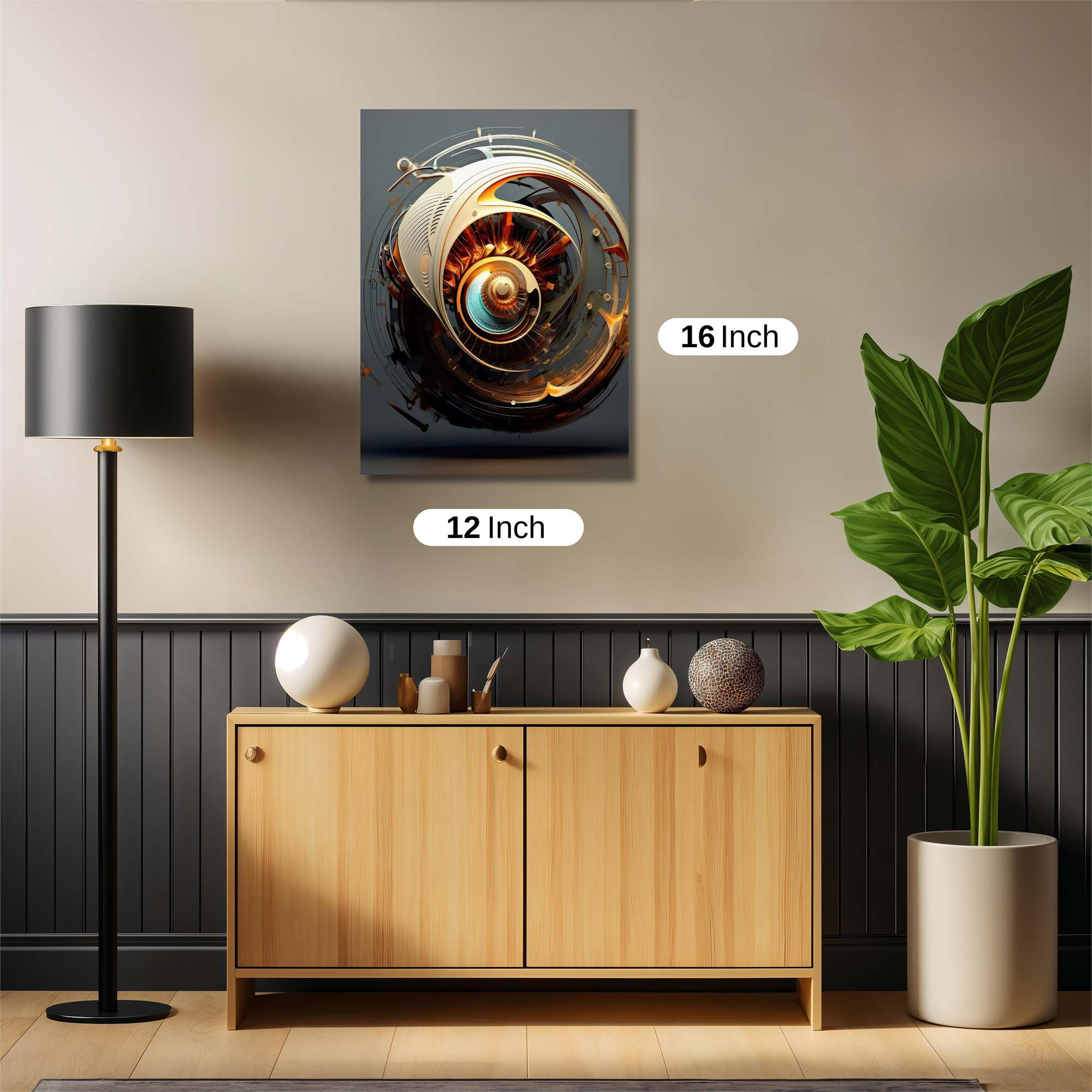 Monk Serenity Safe Wall Magnetic / M