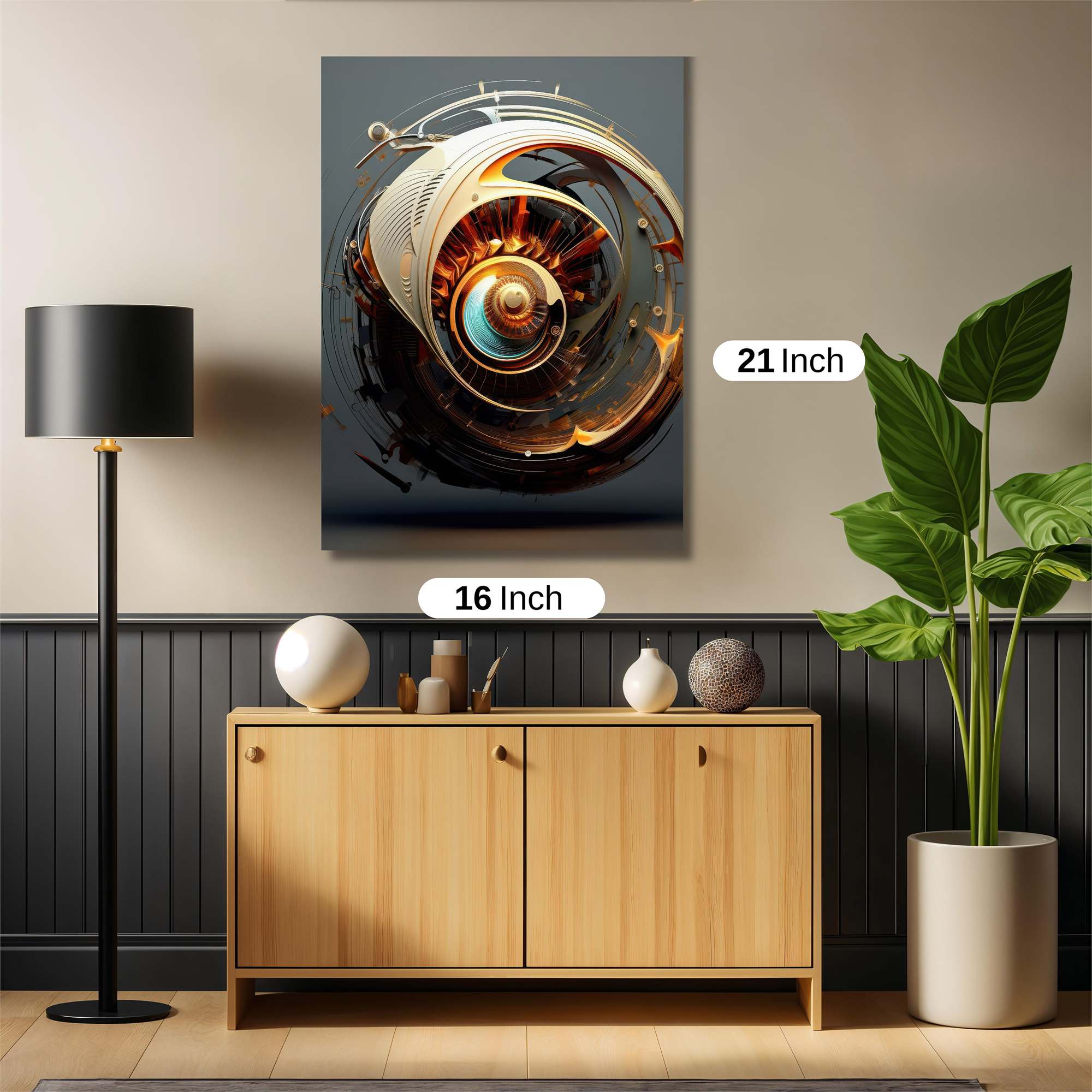 Monk Serenity Safe Wall Magnetic / M