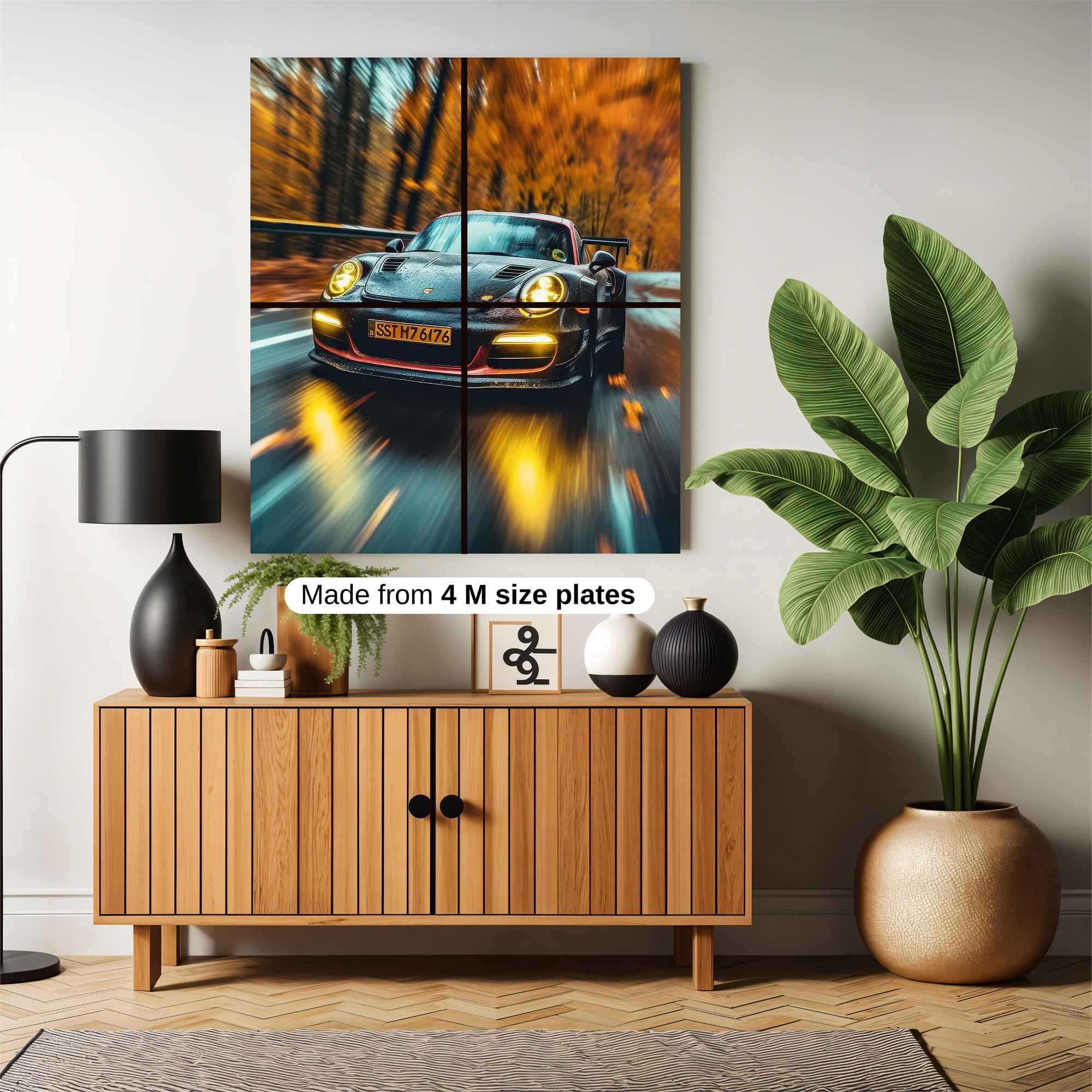 Surreal Serenity Safe Wall Magnetic / M