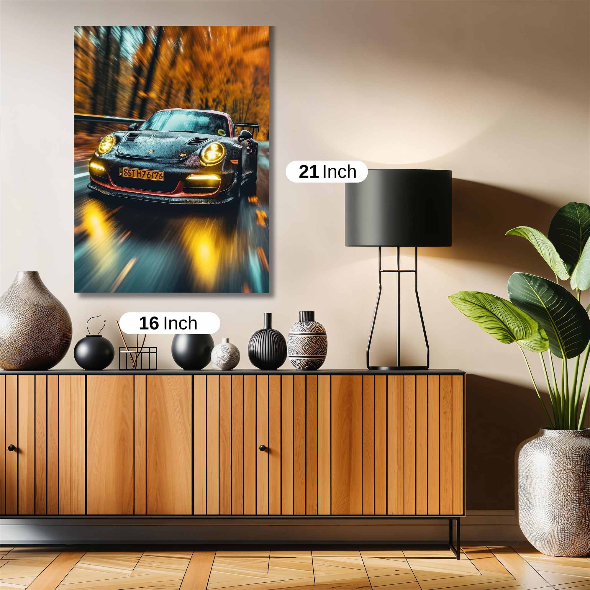 Surreal Serenity Safe Wall Magnetic / M