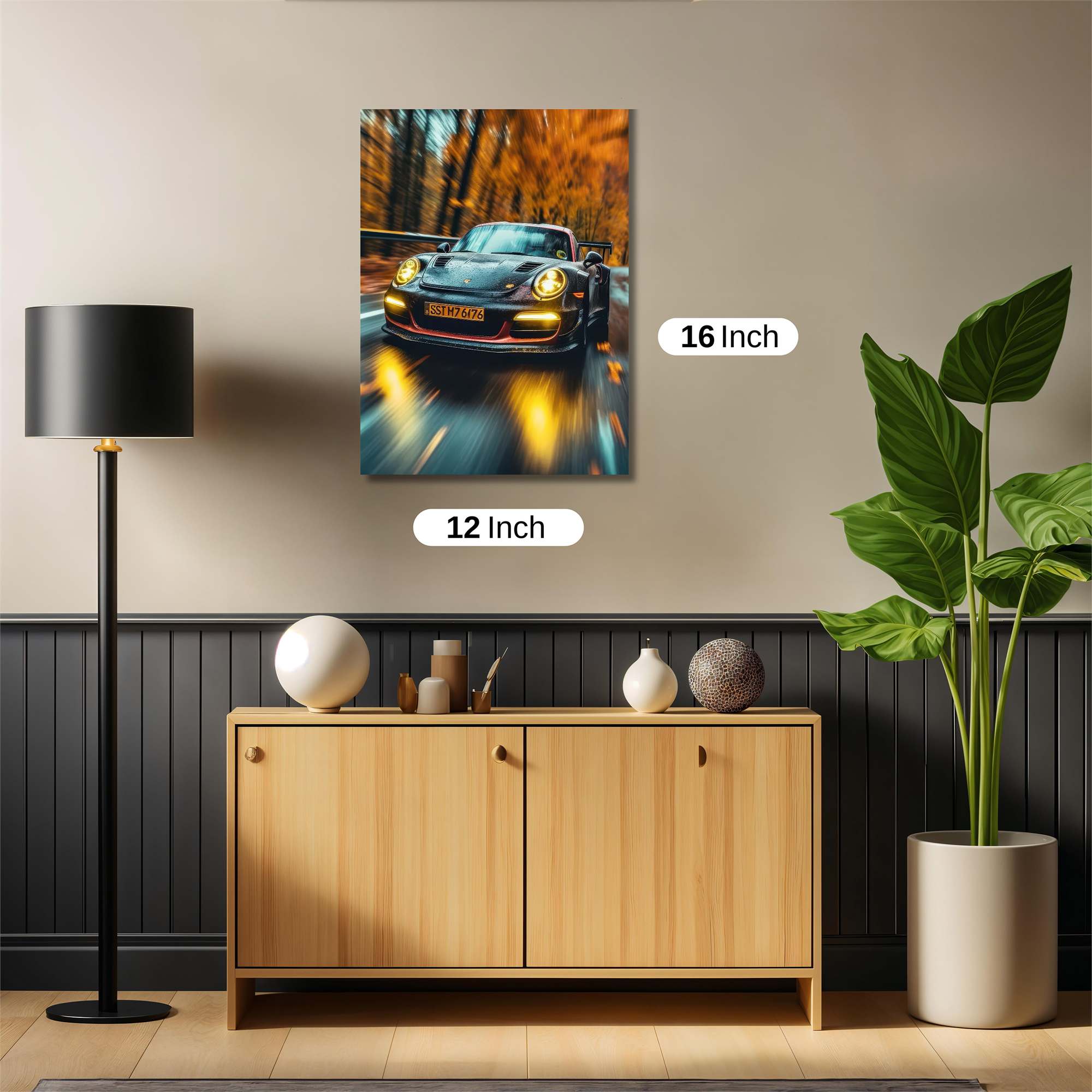 Surreal Serenity Safe Wall Magnetic / M