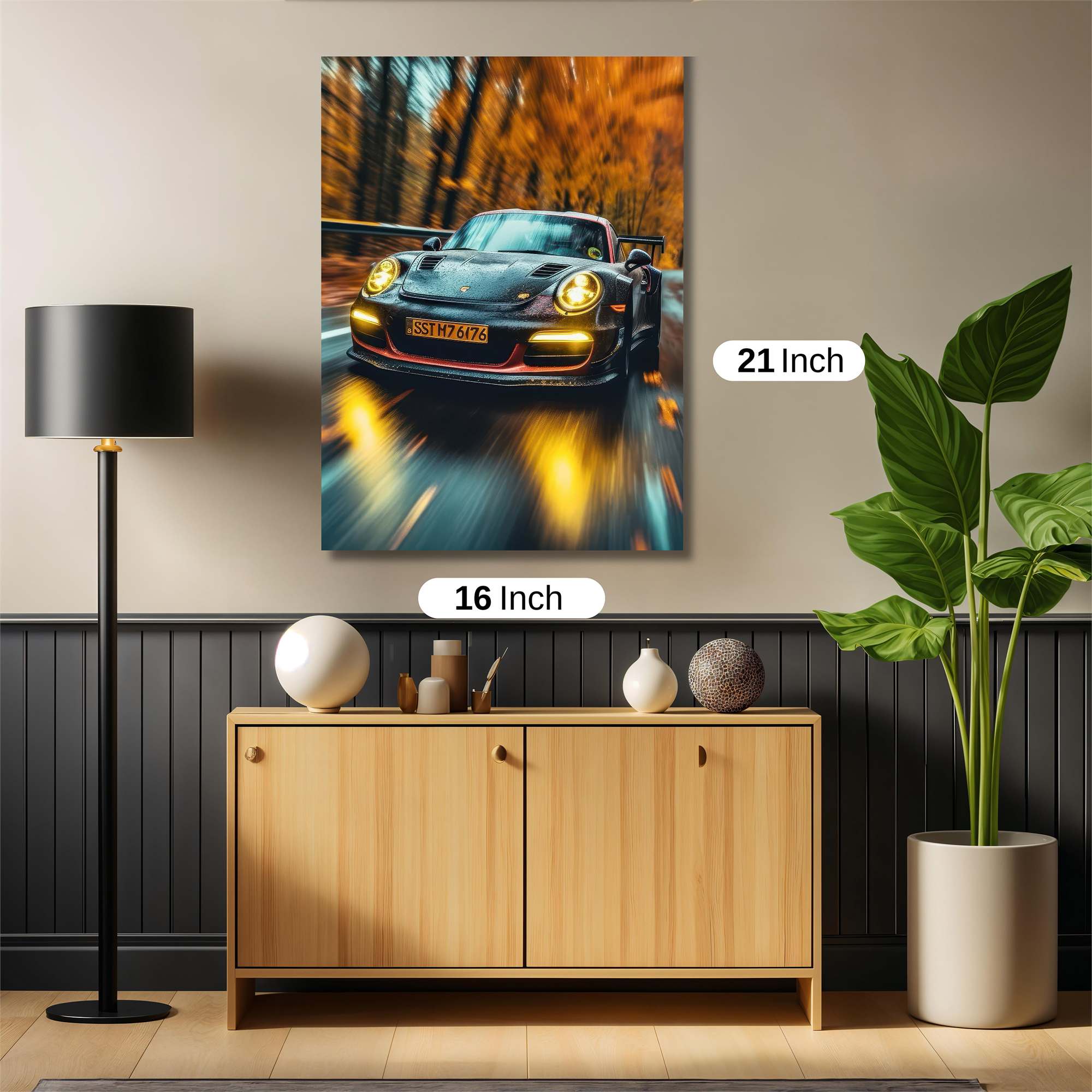 Surreal Serenity Safe Wall Magnetic / M
