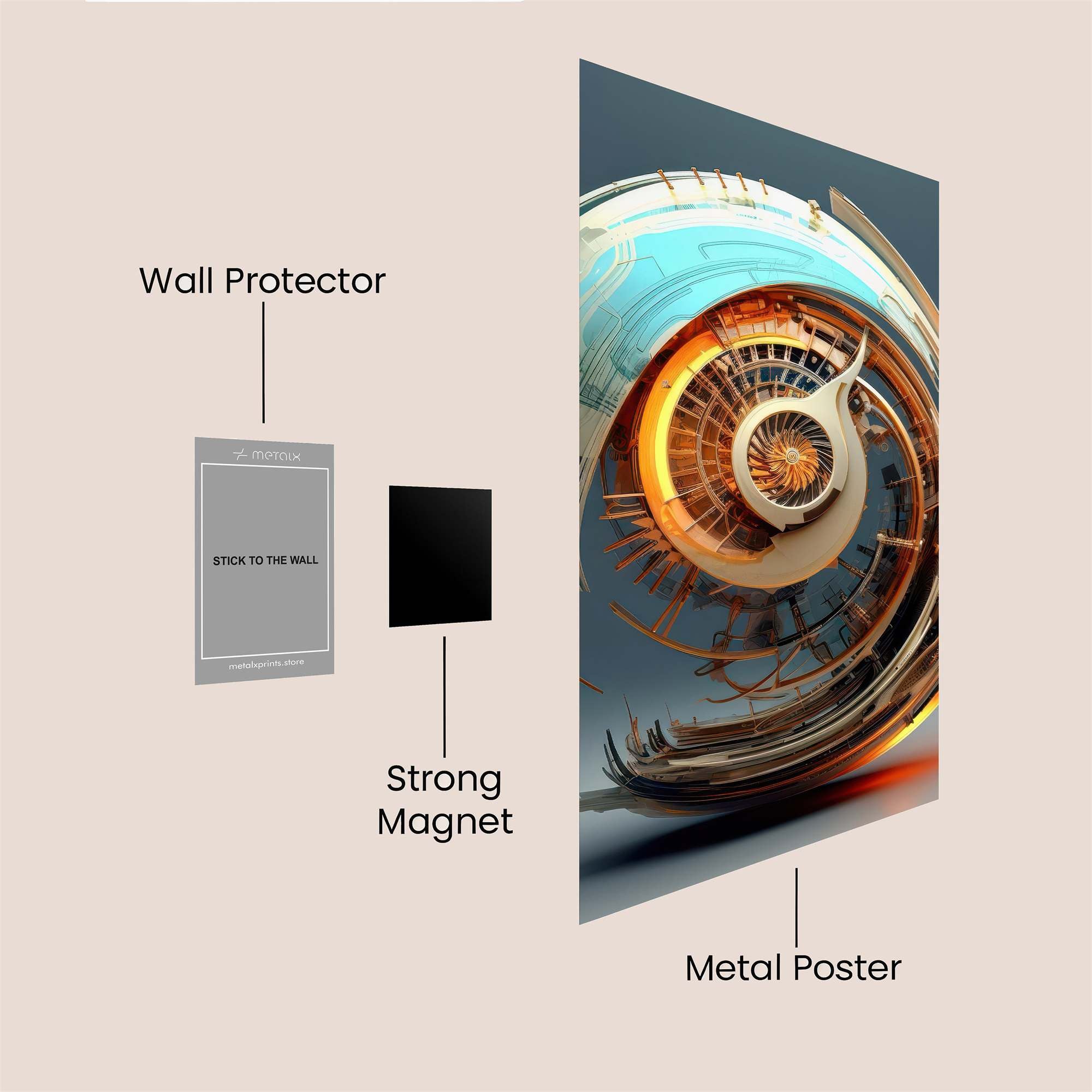 Goat Mystic Safe Wall Magnetic / M
