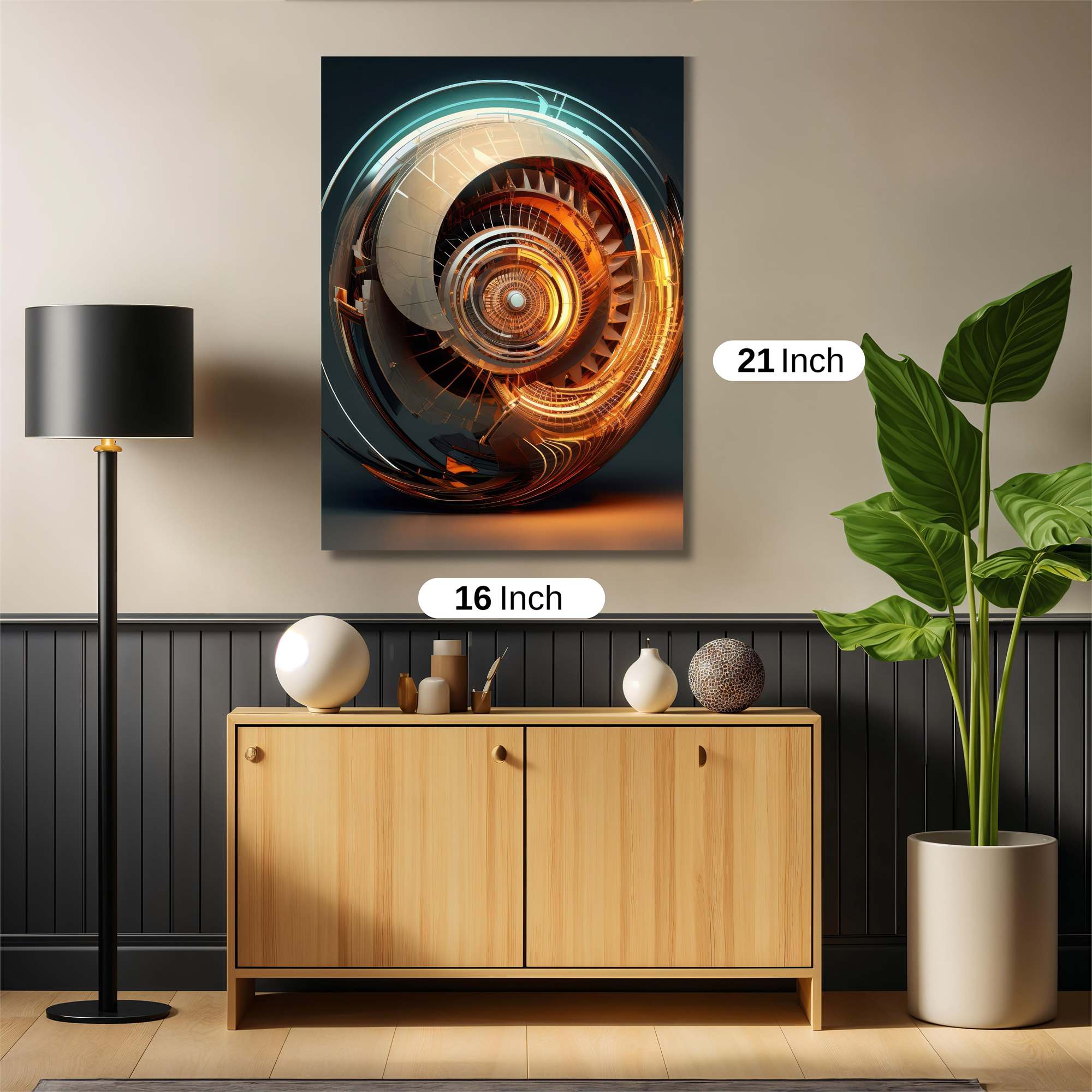 Sphere Enigma Safe Wall Magnetic / M