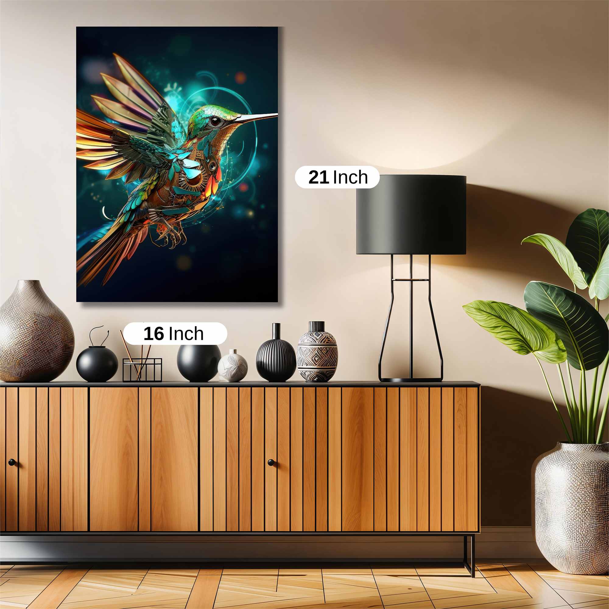 Hummingbird Radiance Safe Wall Magnetic / M