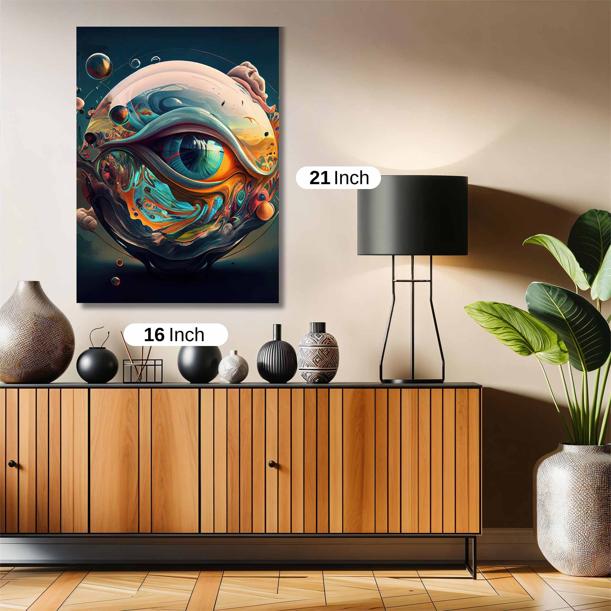 Cosmic Gaze Safe Wall Magnetic / M