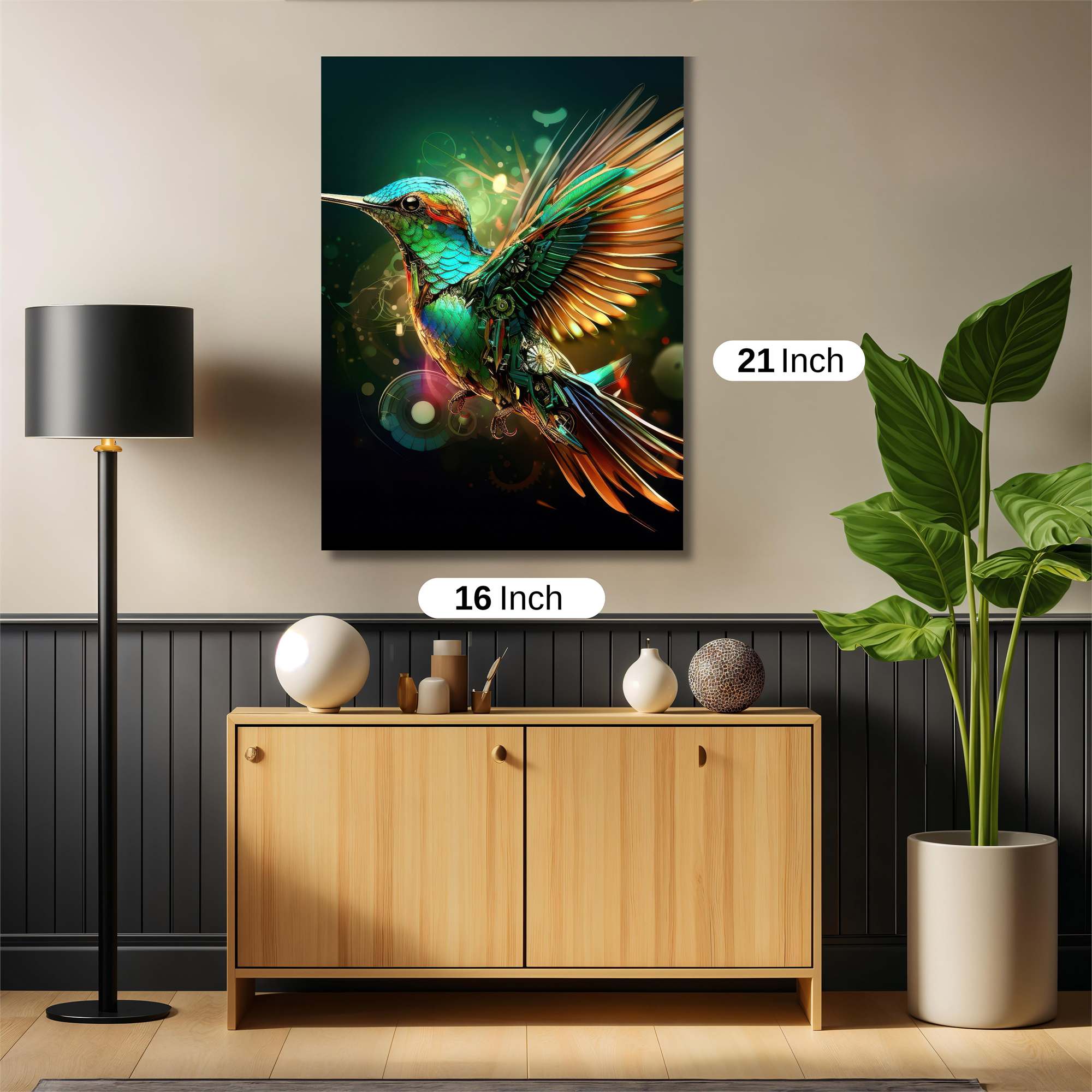 Creepy Solitude Safe Wall Magnetic / M