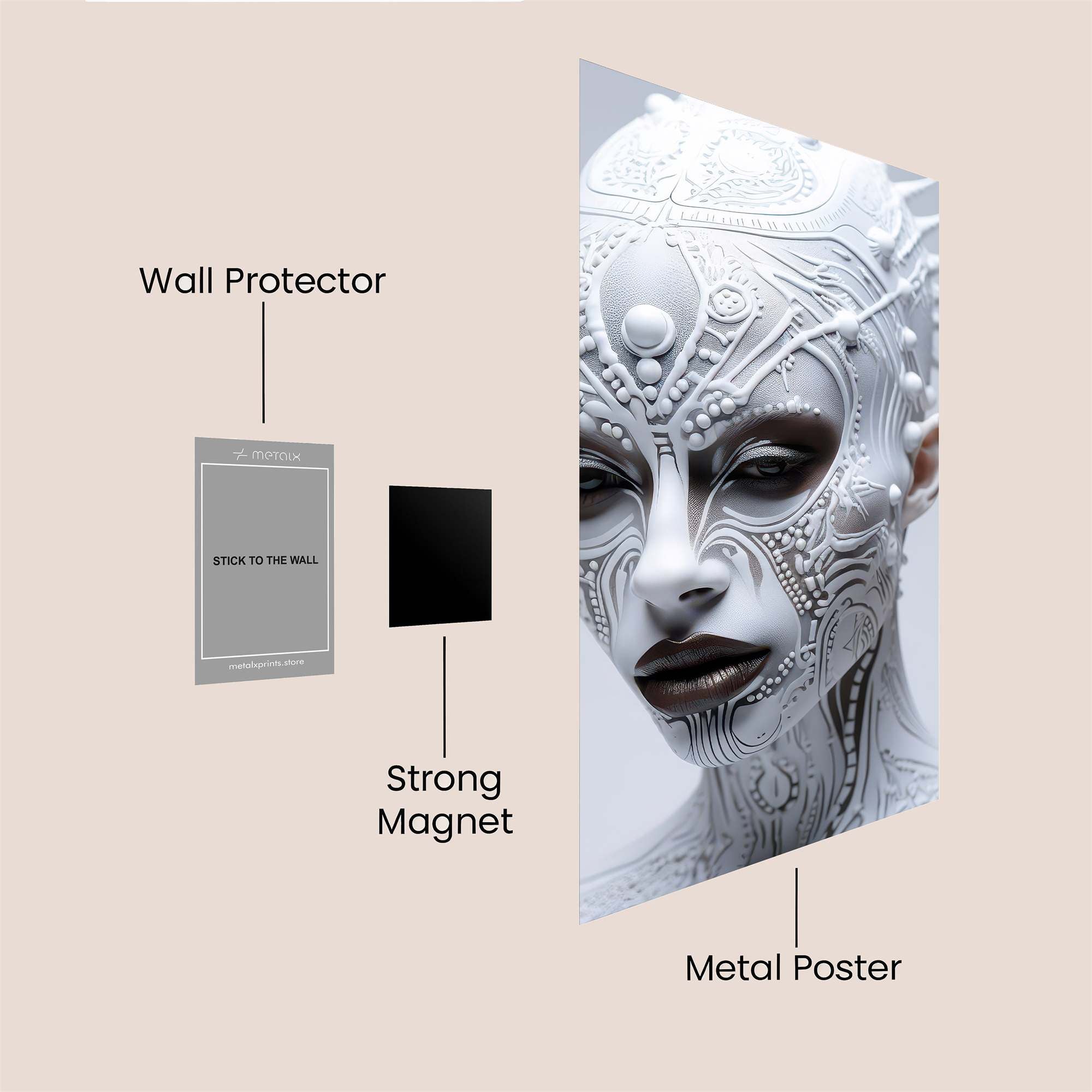 Thanos Regal Safe Wall Magnetic / M
