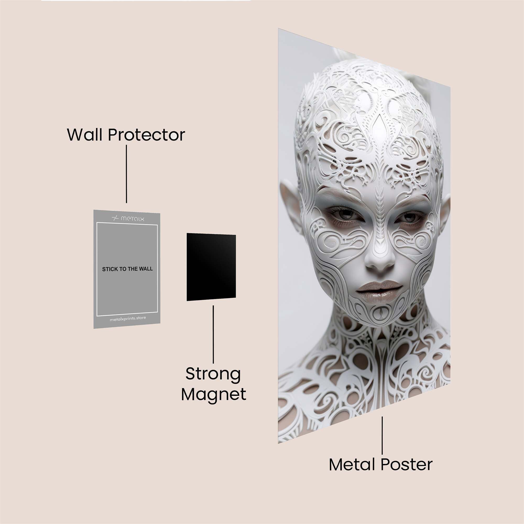 Ethereal Enigma Safe Wall Magnetic / M