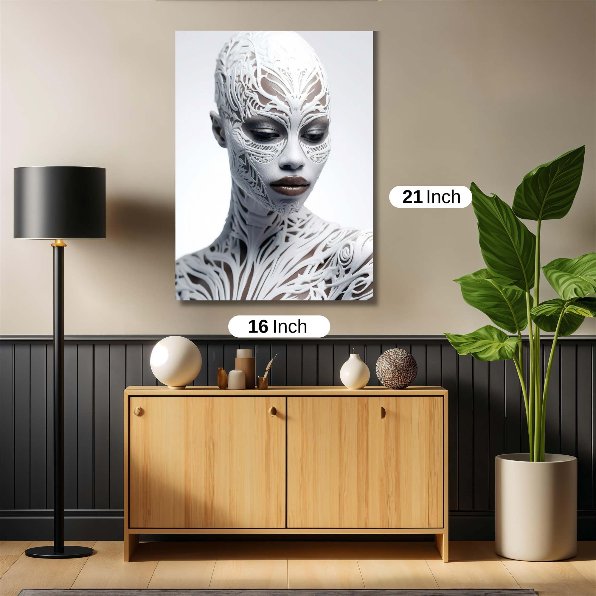 Alien Elegance Safe Wall Magnetic / M