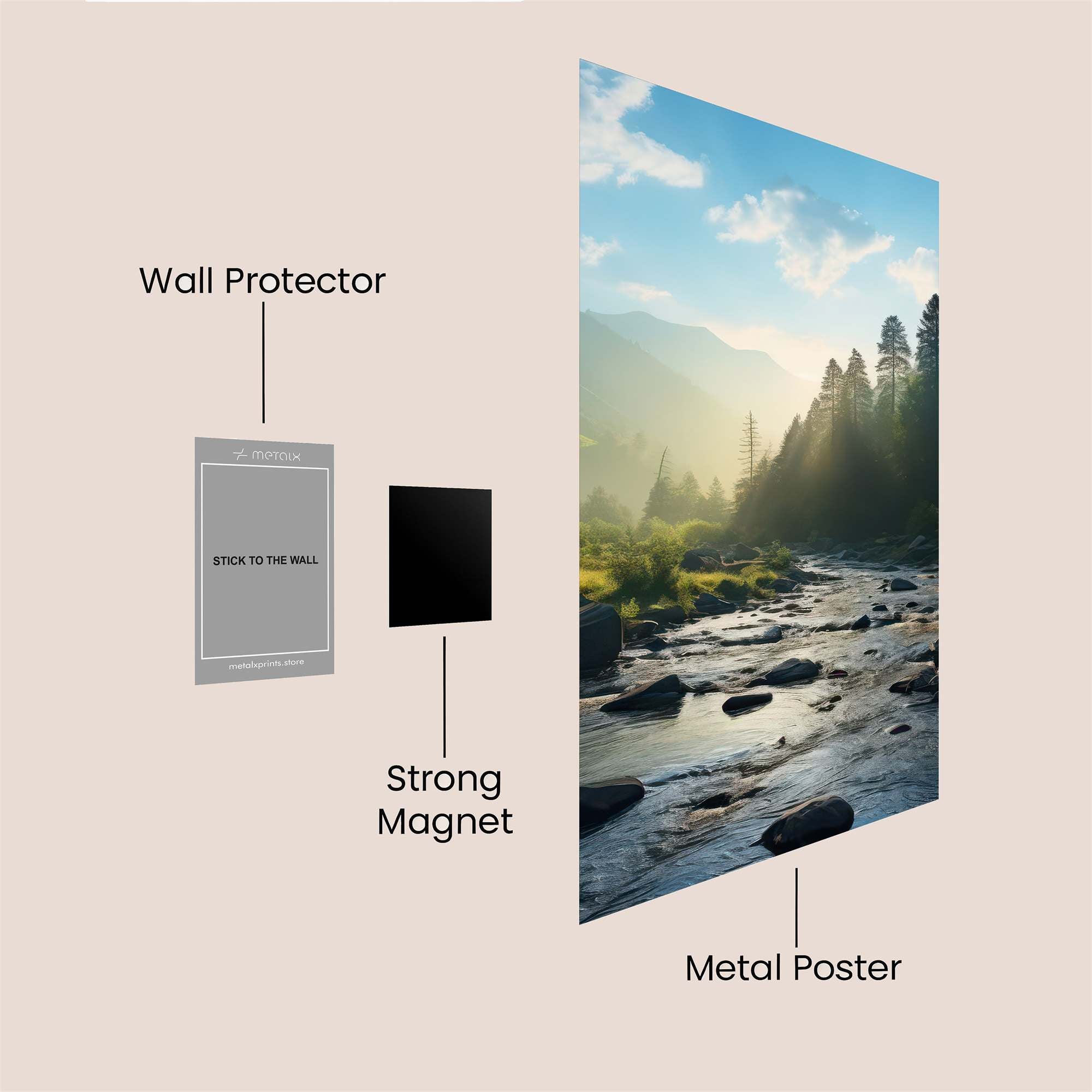 Fashion Fusion Safe Wall Magnetic / M