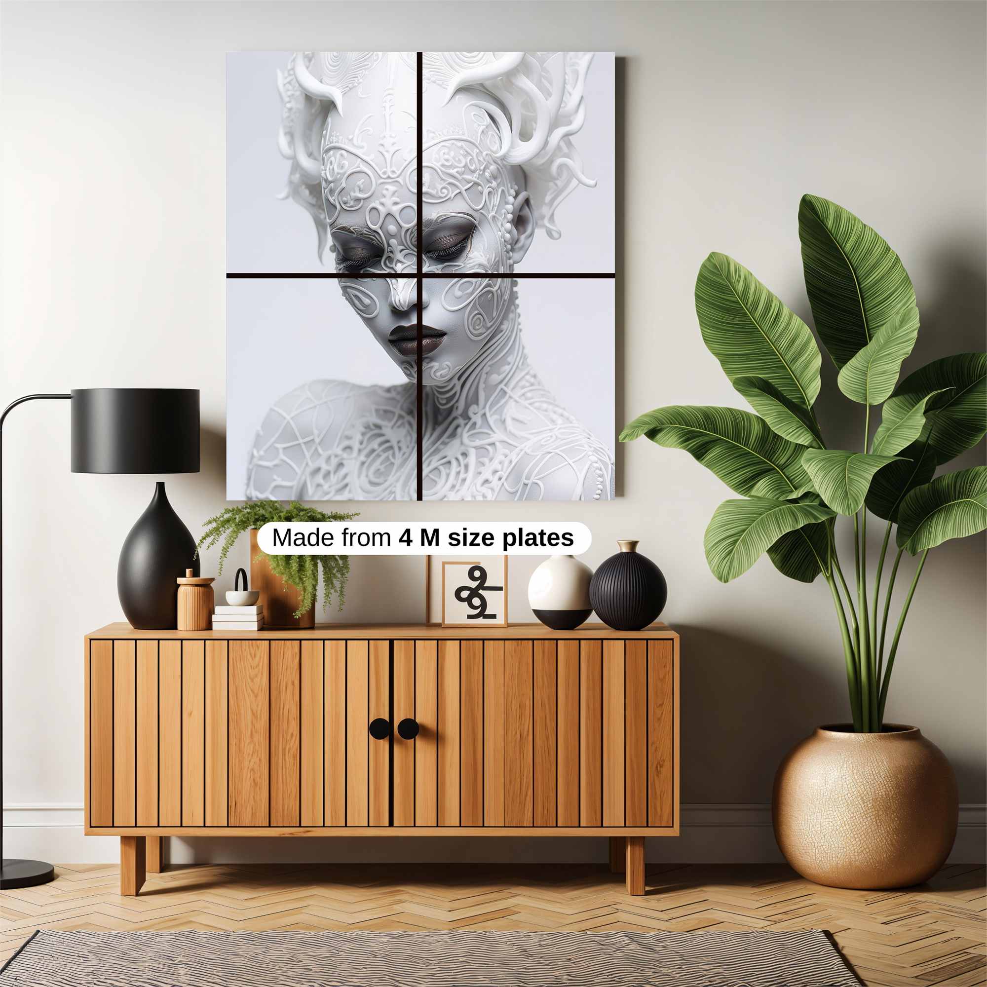 Skull Dreamscape Safe Wall Magnetic / M