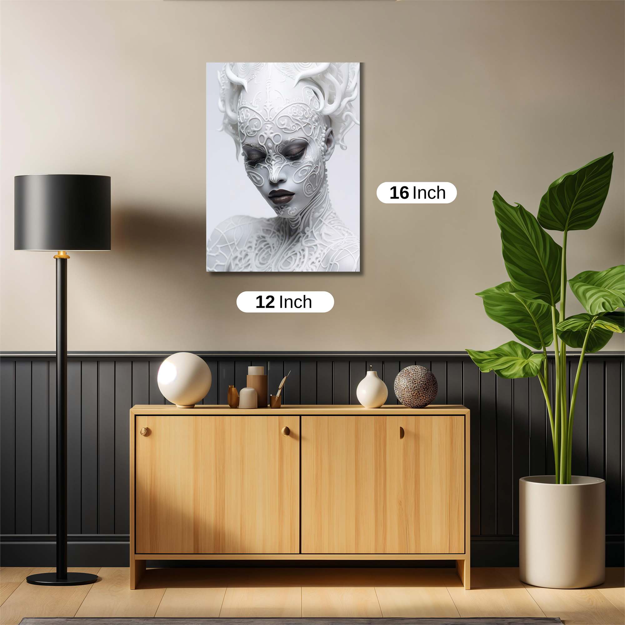 Skull Dreamscape Safe Wall Magnetic / M