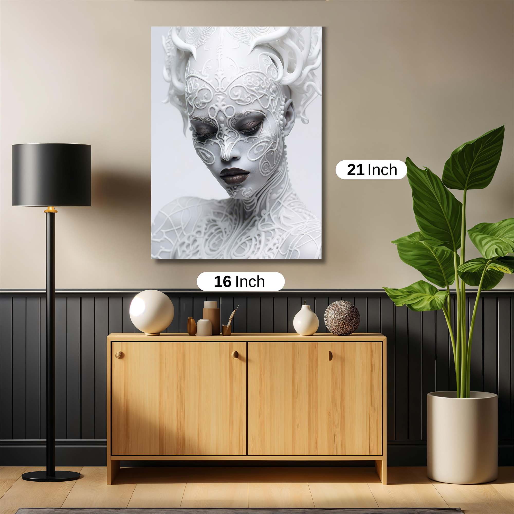 Skull Dreamscape Safe Wall Magnetic / M