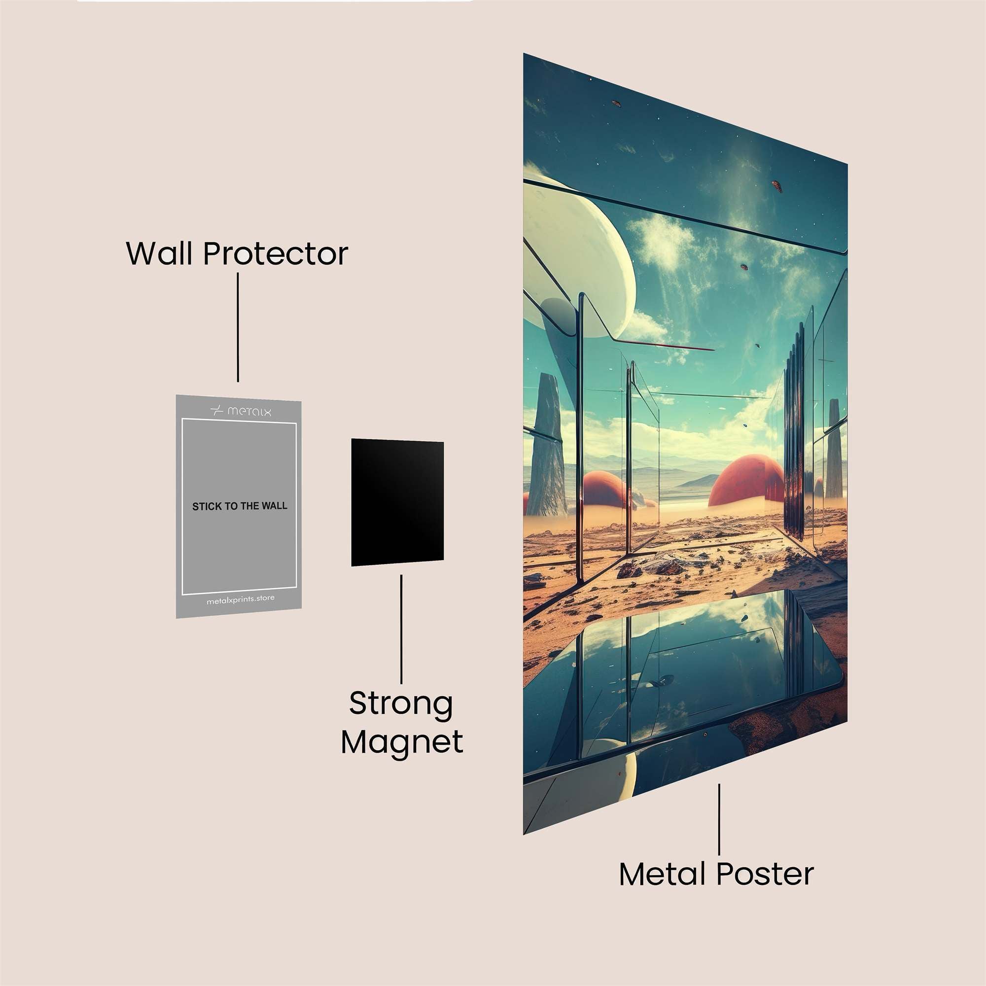 Dragon Majestic Safe Wall Magnetic / M