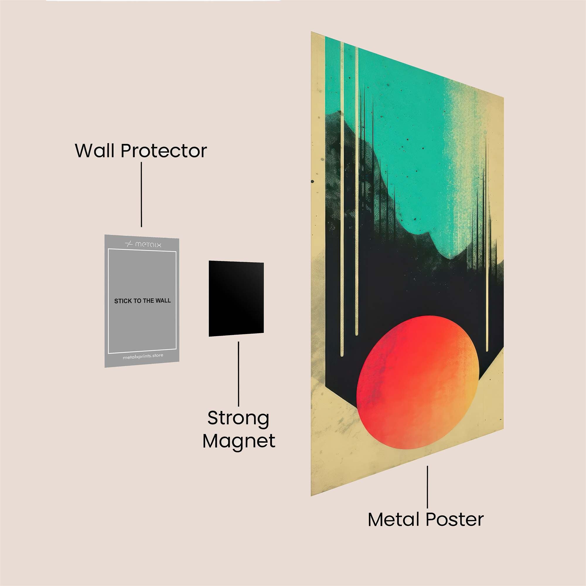 Dragonwatch Enigmatic Safe Wall Magnetic / M