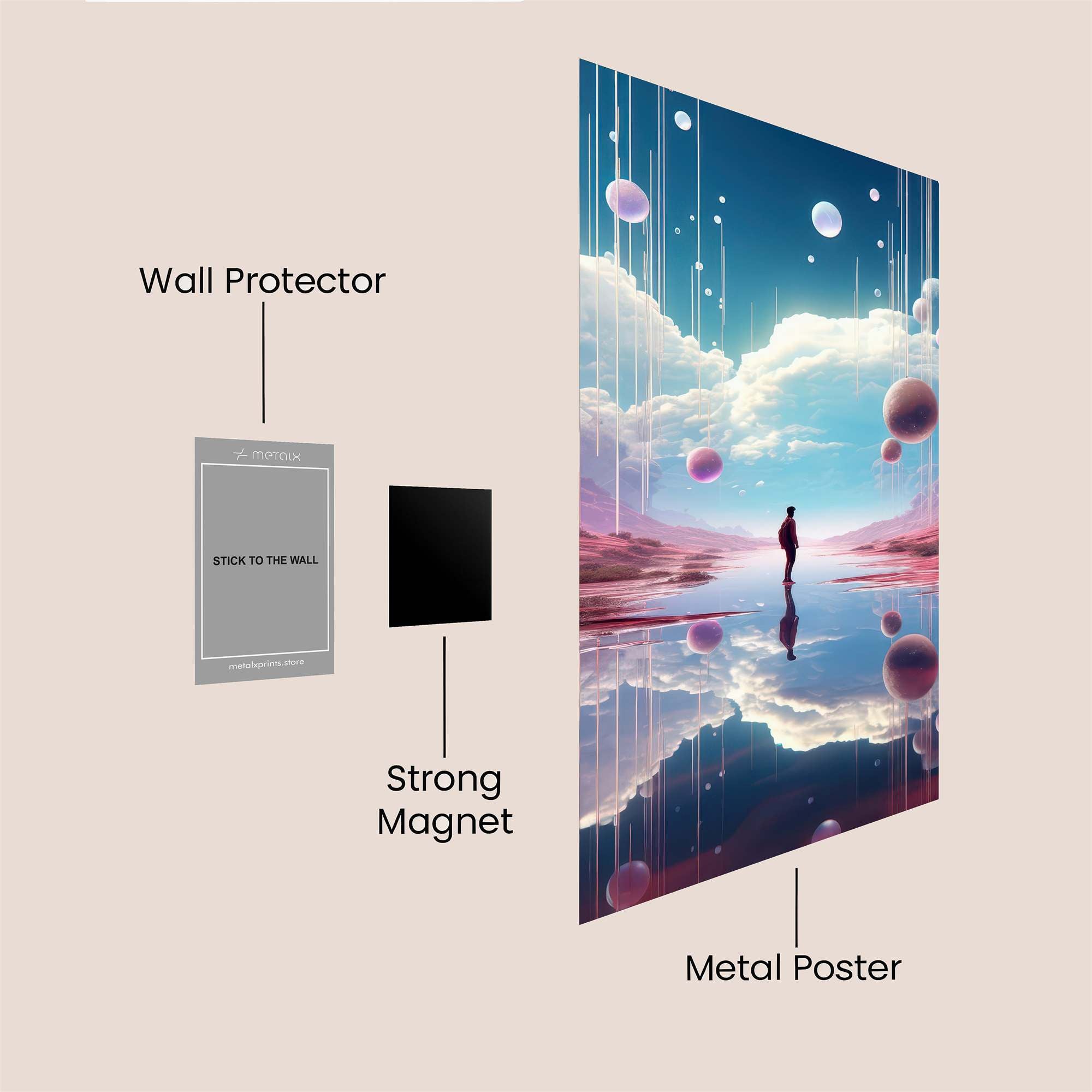 Cola Cataclysm Safe Wall Magnetic / M