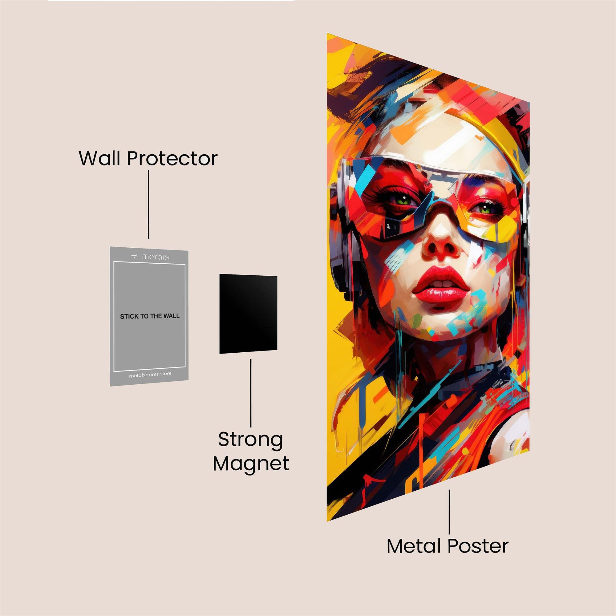 Witch Enigma Safe Wall Magnetic / M