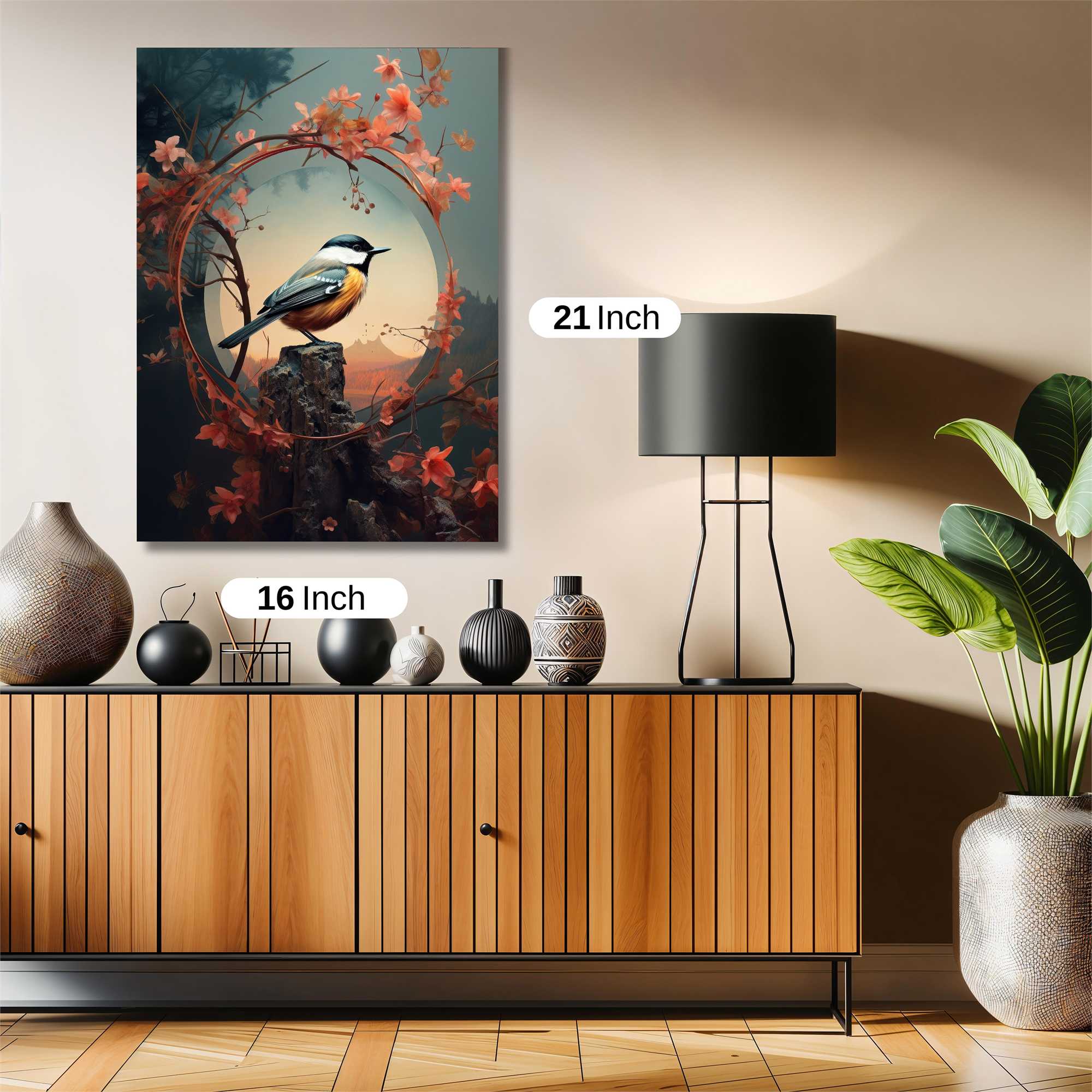 Chickadee Serenity Safe Wall Magnetic / M