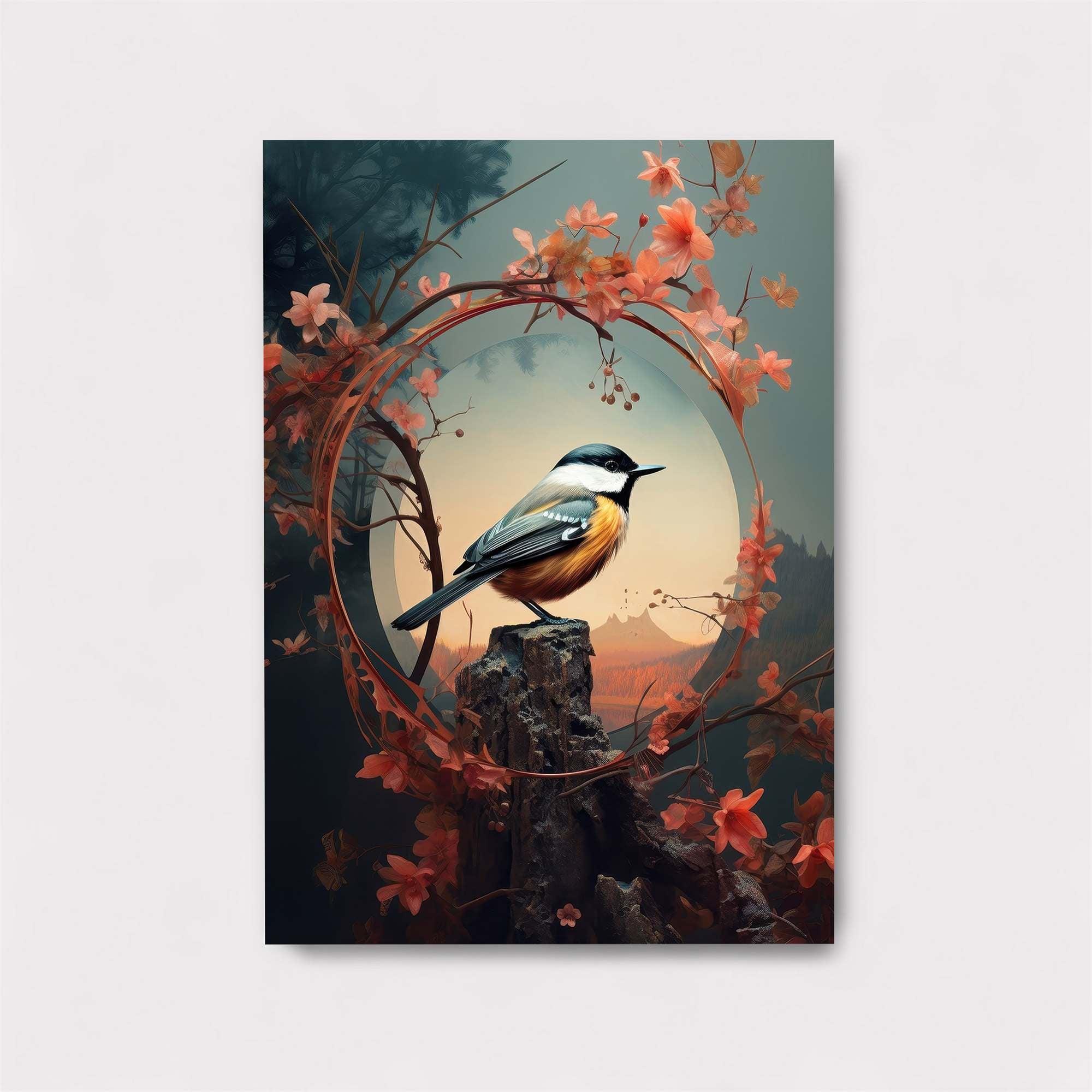 Chickadee Serenity Safe Wall Magnetic / M