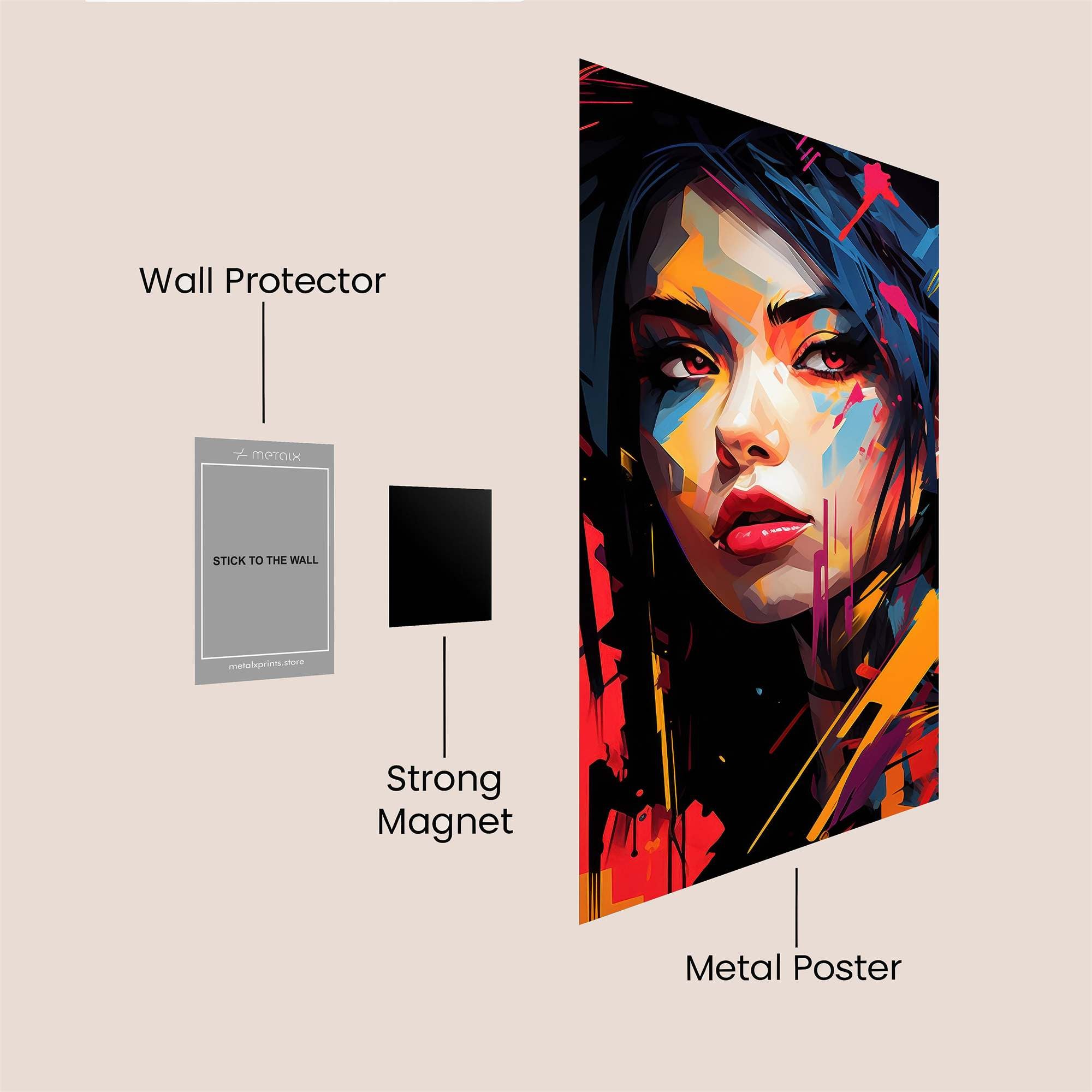 Mystic Chaos Safe Wall Magnetic / M