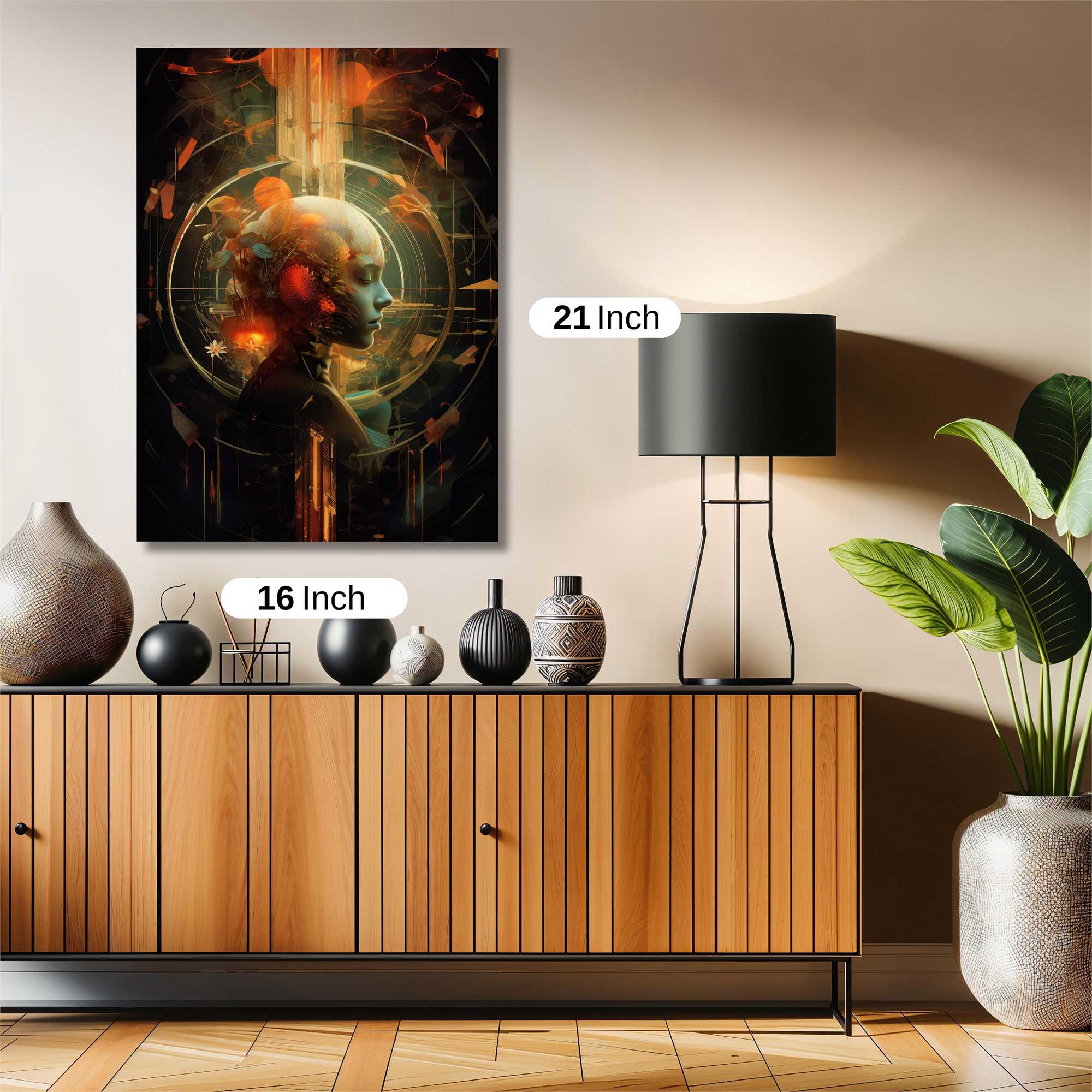 Cyber Serenity Safe Wall Magnetic / M