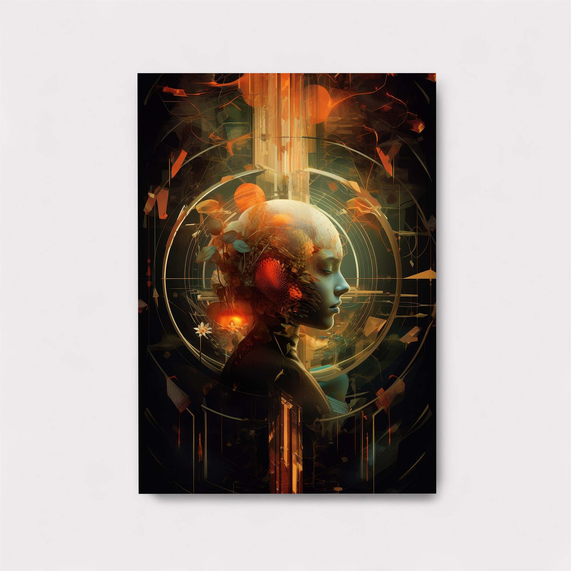 Cyber Serenity Safe Wall Magnetic / M