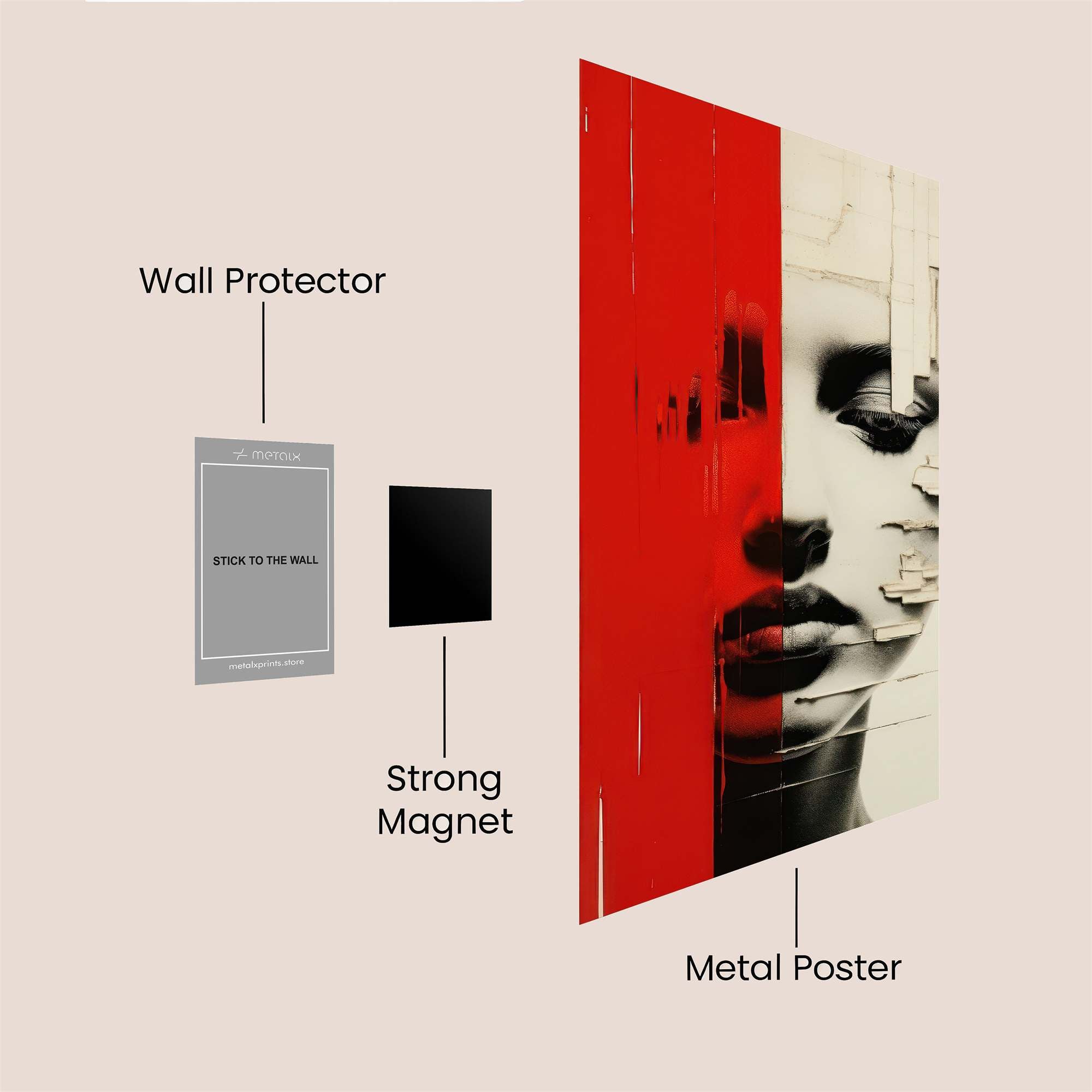 Mystery Revealed Safe Wall Magnetic / M
