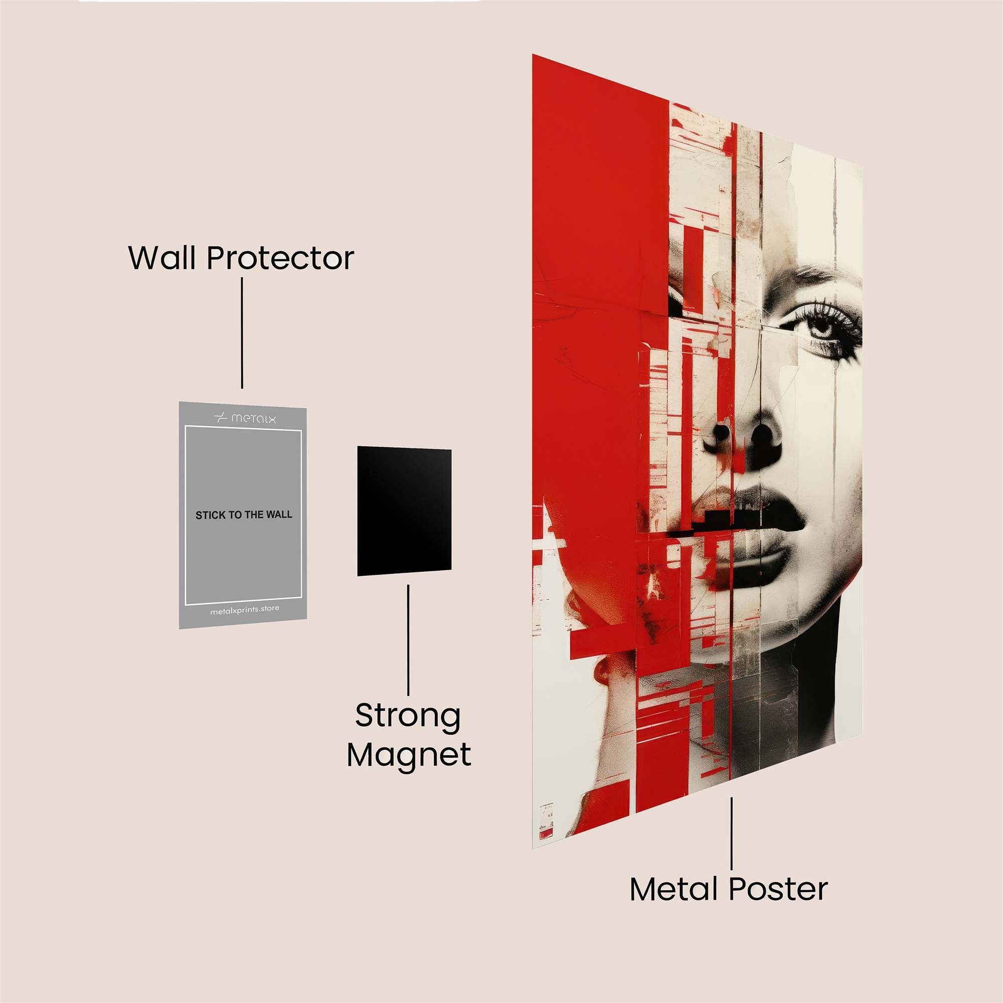 Sultan Regal Safe Wall Magnetic / M