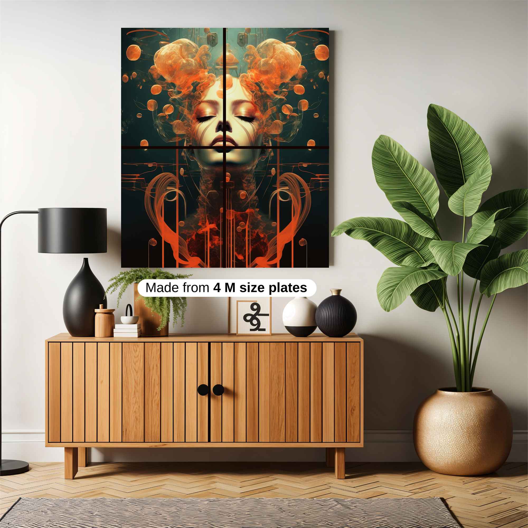 Veiled Agony Safe Wall Magnetic / M