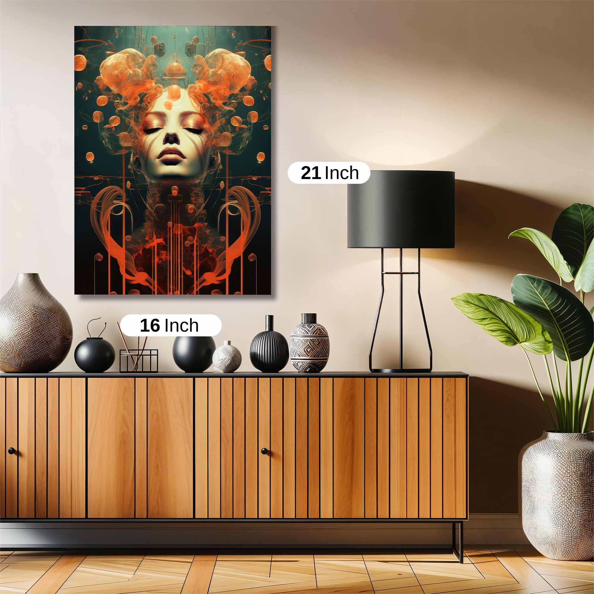 Veiled Agony Safe Wall Magnetic / M
