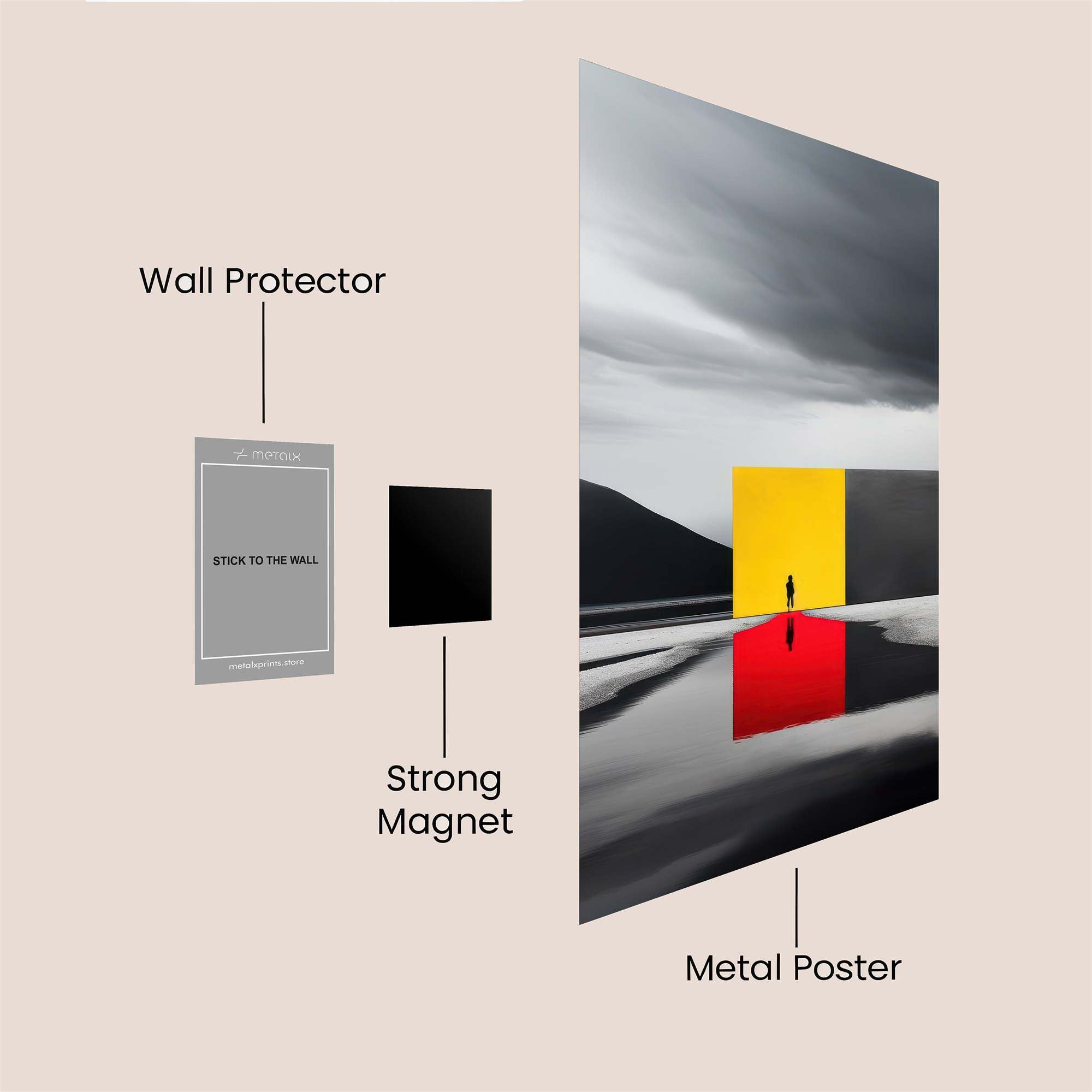 Portal Enigma Safe Wall Magnetic / M
