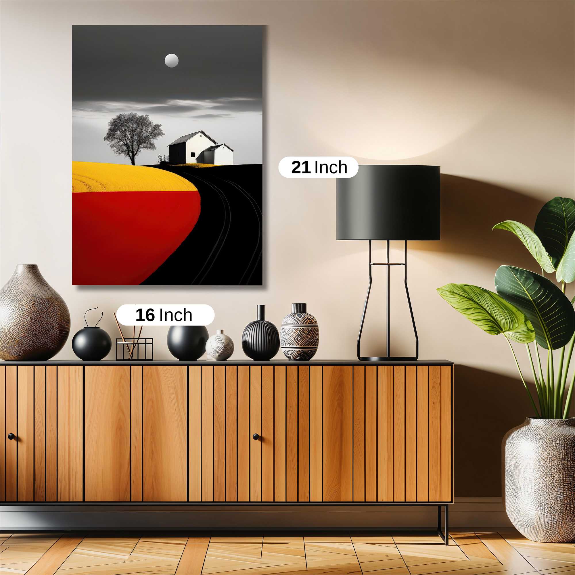 Moonlit Solitude Safe Wall Magnetic / M