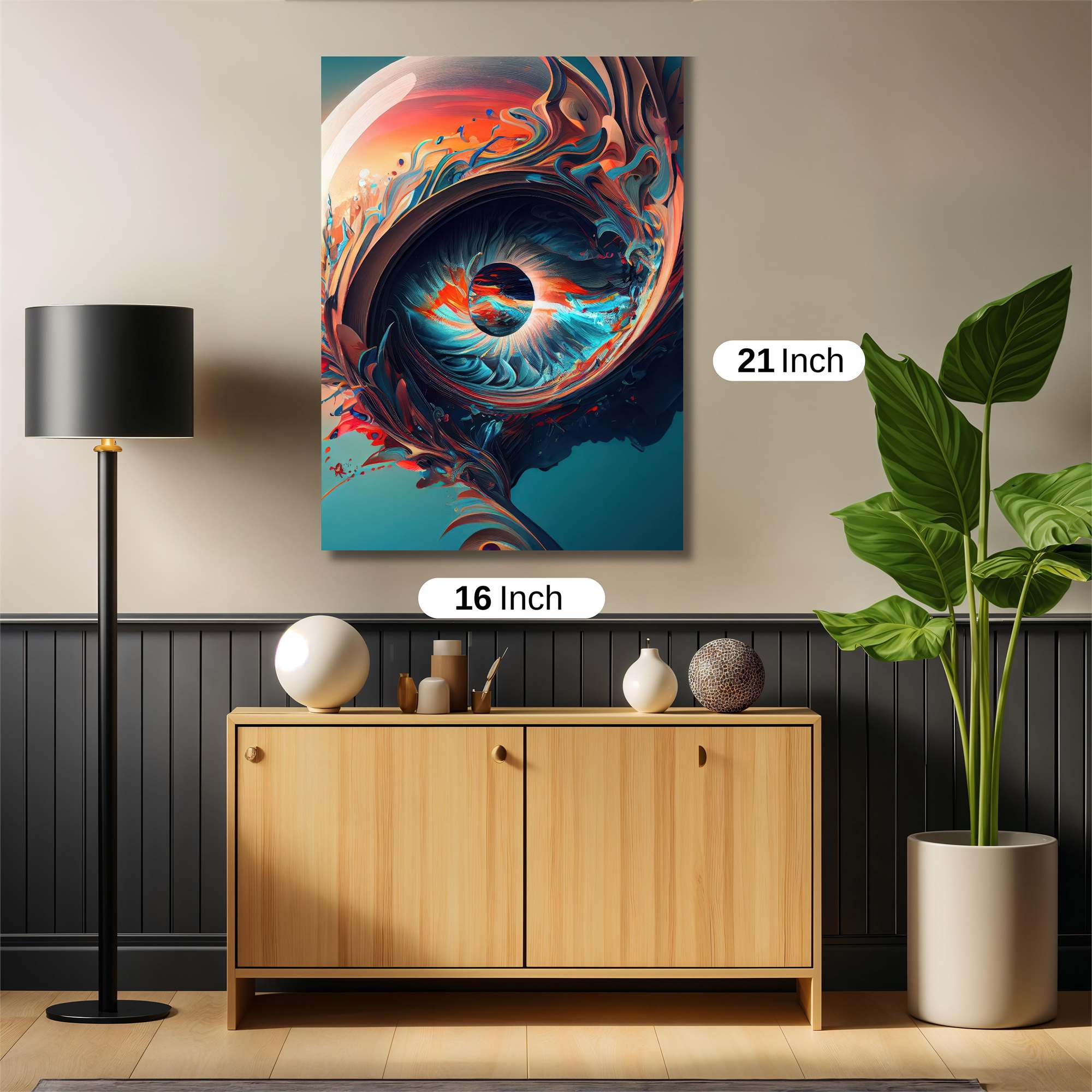 Ghostly Tranquil Safe Wall Magnetic / M