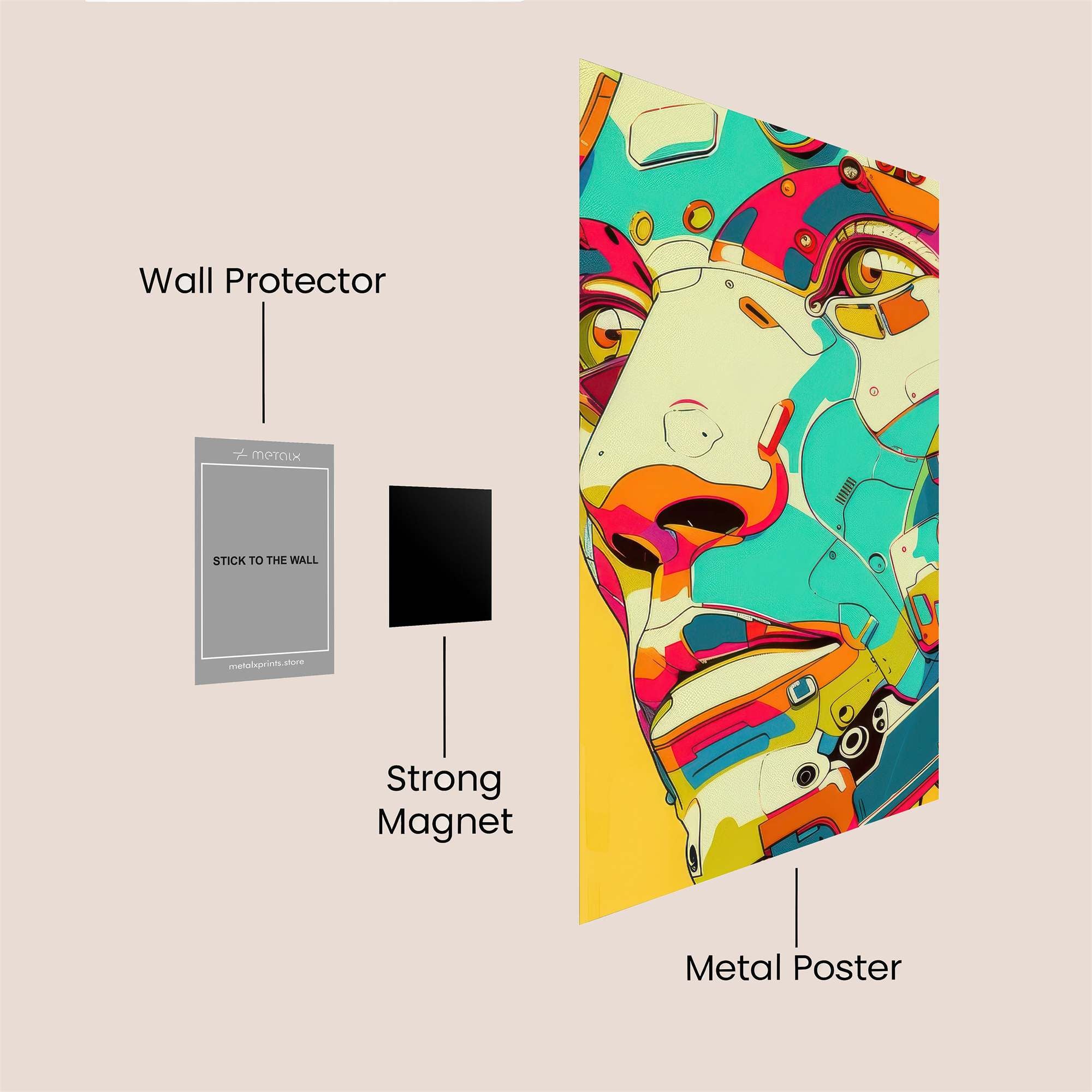 Eye Enigma Safe Wall Magnetic / M