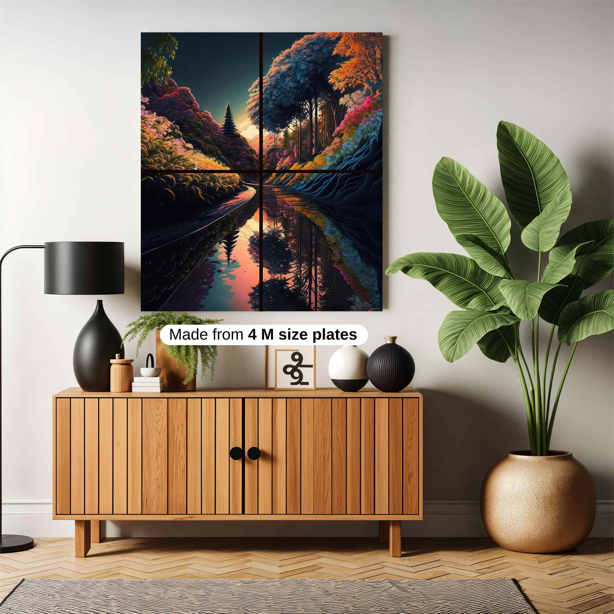 Sunset Serenity Safe Wall Magnetic / M