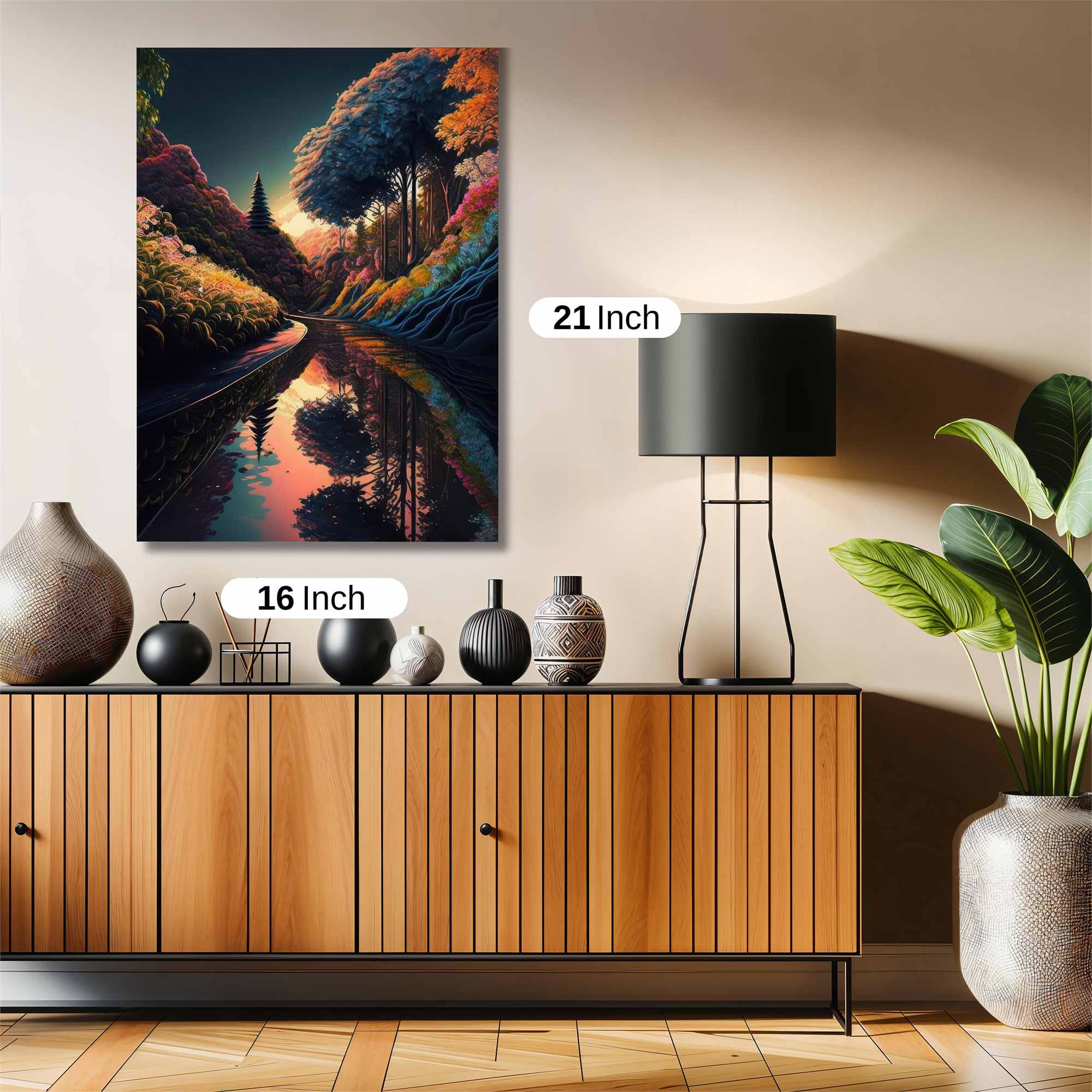 Sunset Serenity Safe Wall Magnetic / M