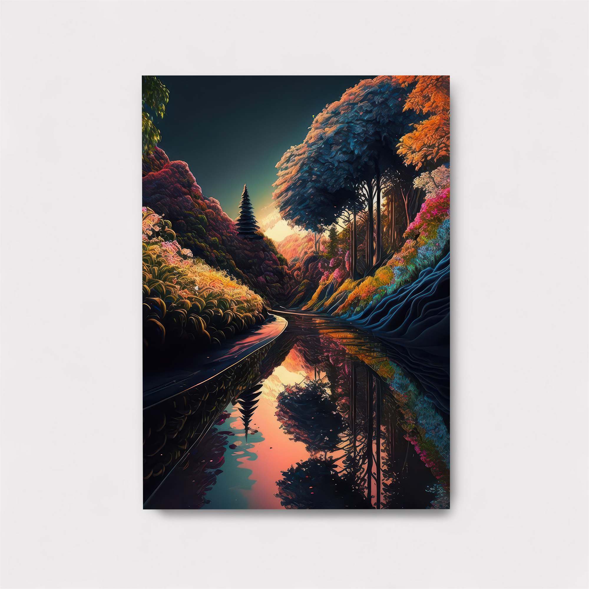 Sunset Serenity Safe Wall Magnetic / M