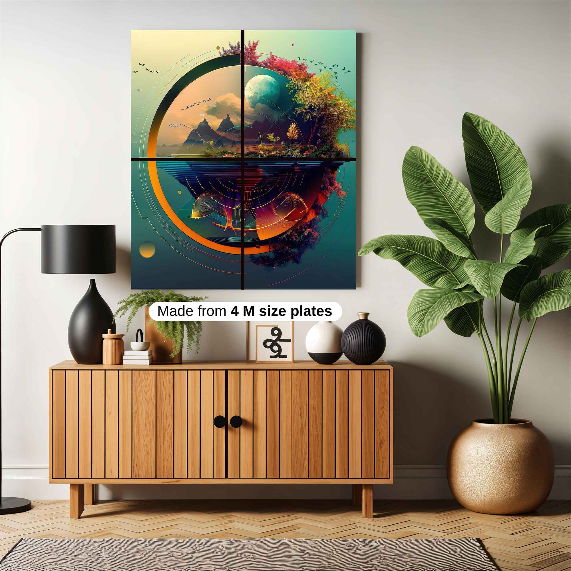 Island Serenity Safe Wall Magnetic / M