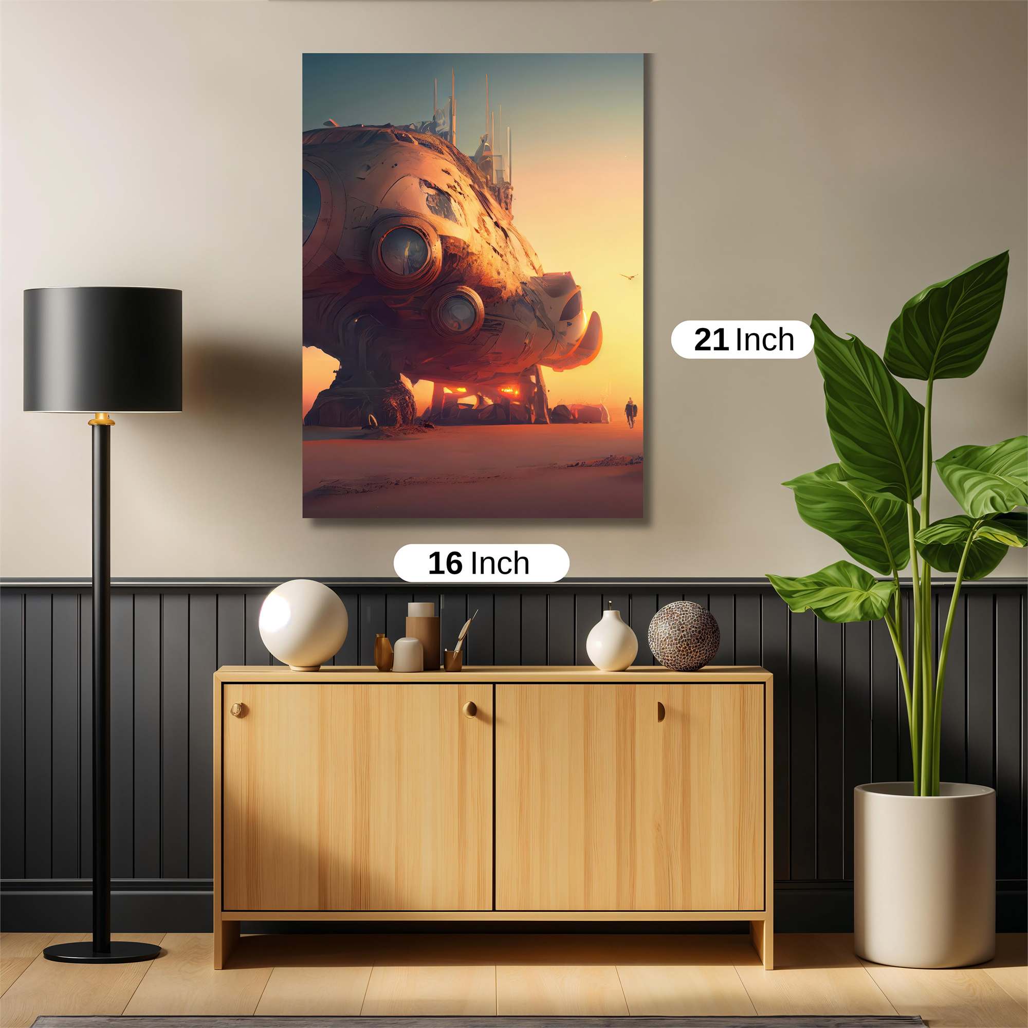 Desert Odyssey Safe Wall Magnetic / M