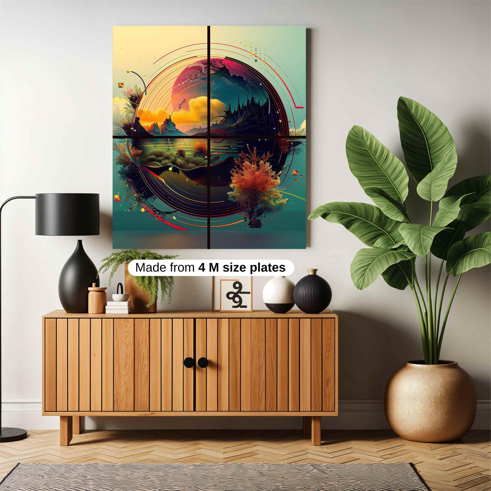 Dreamscape Serenity Safe Wall Magnetic / M