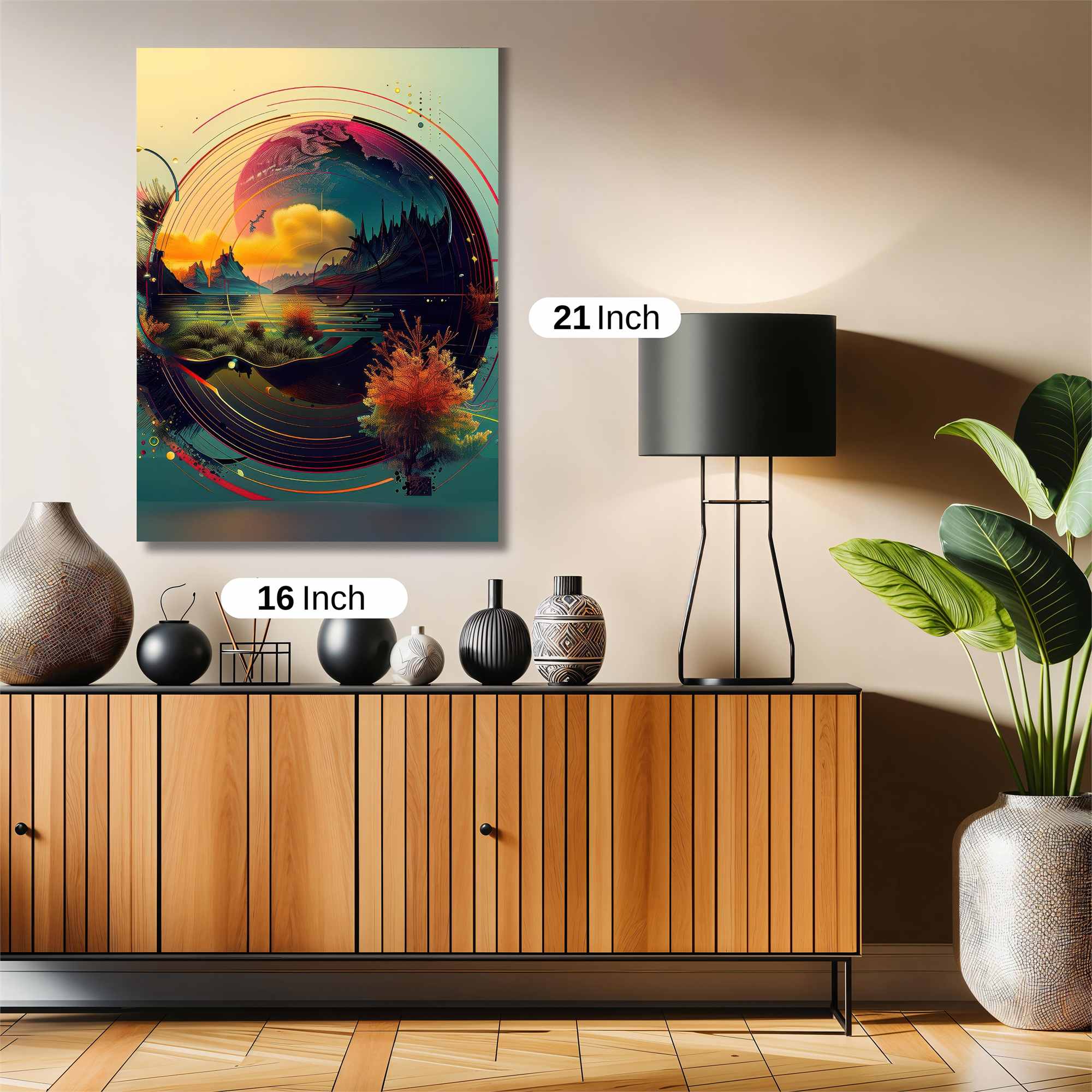 Dreamscape Serenity Safe Wall Magnetic / M