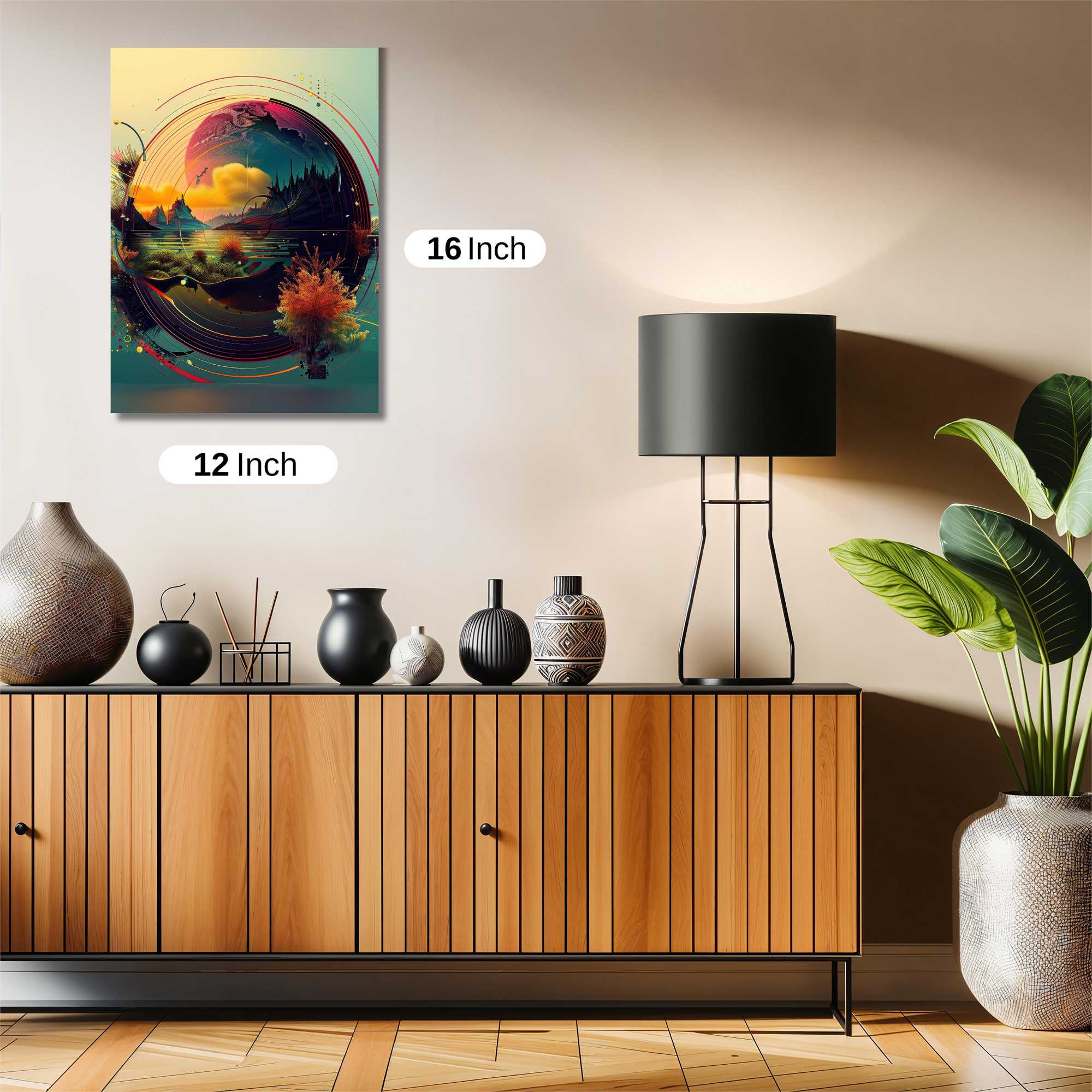 Dreamscape Serenity Safe Wall Magnetic / M