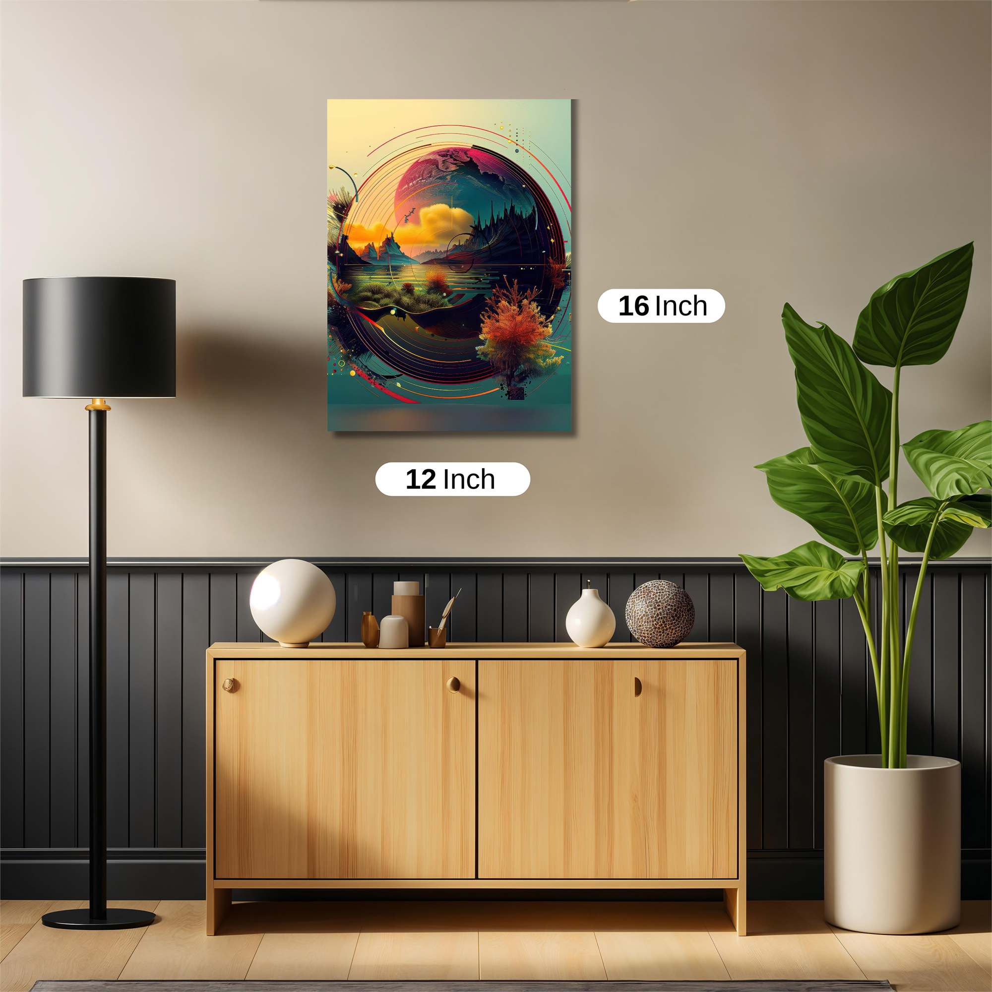 Dreamscape Serenity Safe Wall Magnetic / M