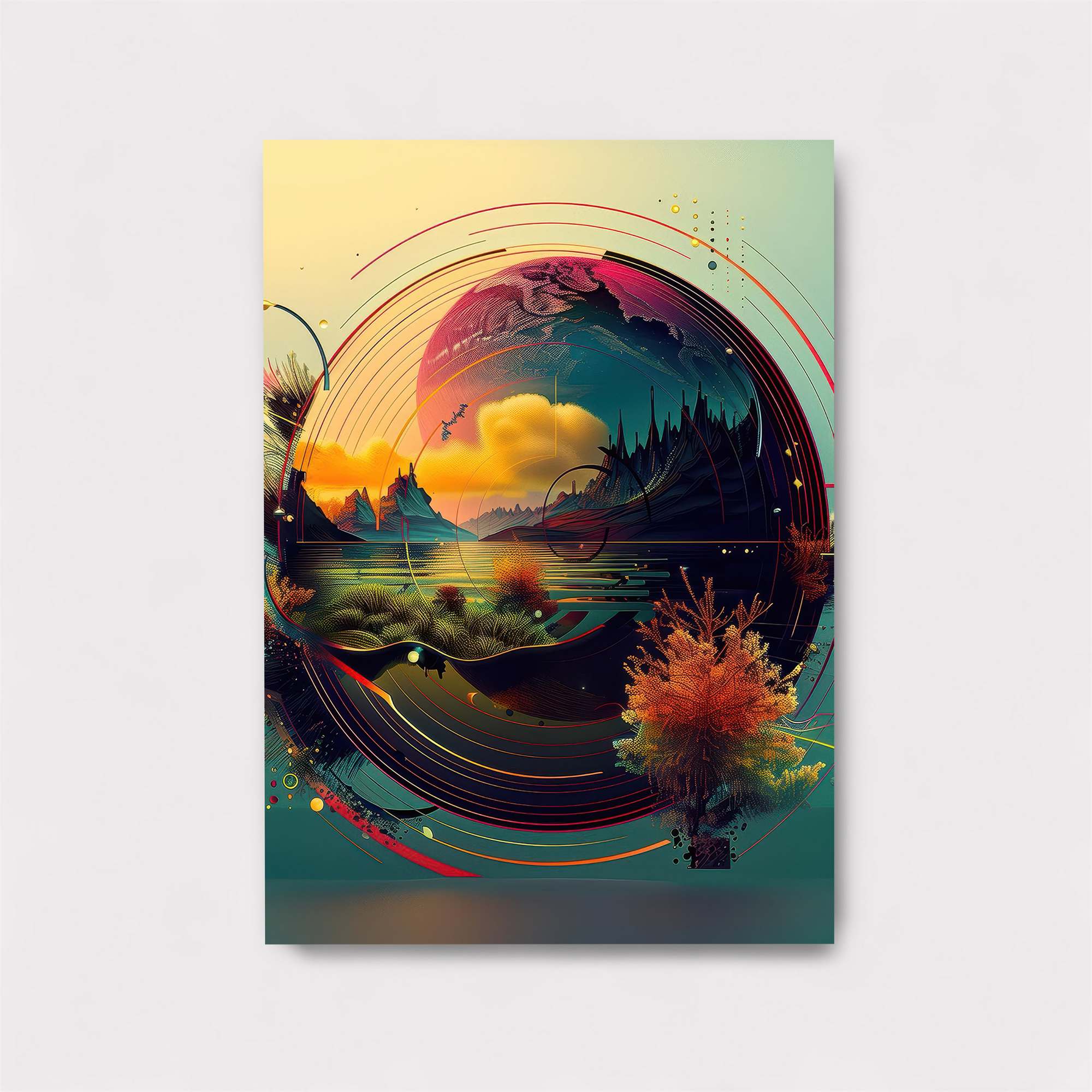 Dreamscape Serenity Safe Wall Magnetic / M