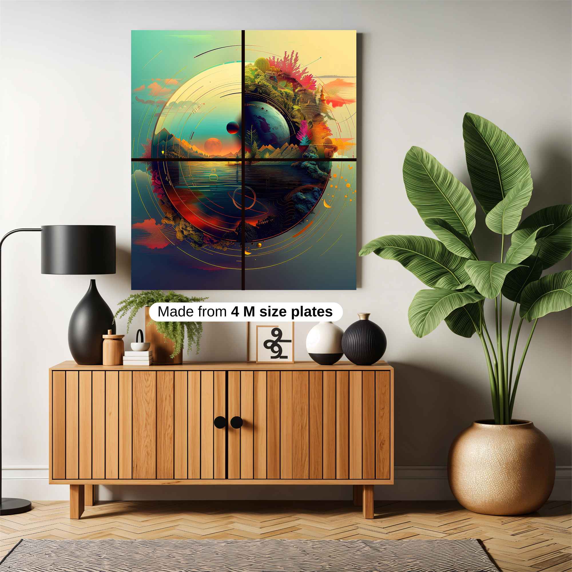 Cosmic Serenity Safe Wall Magnetic / M